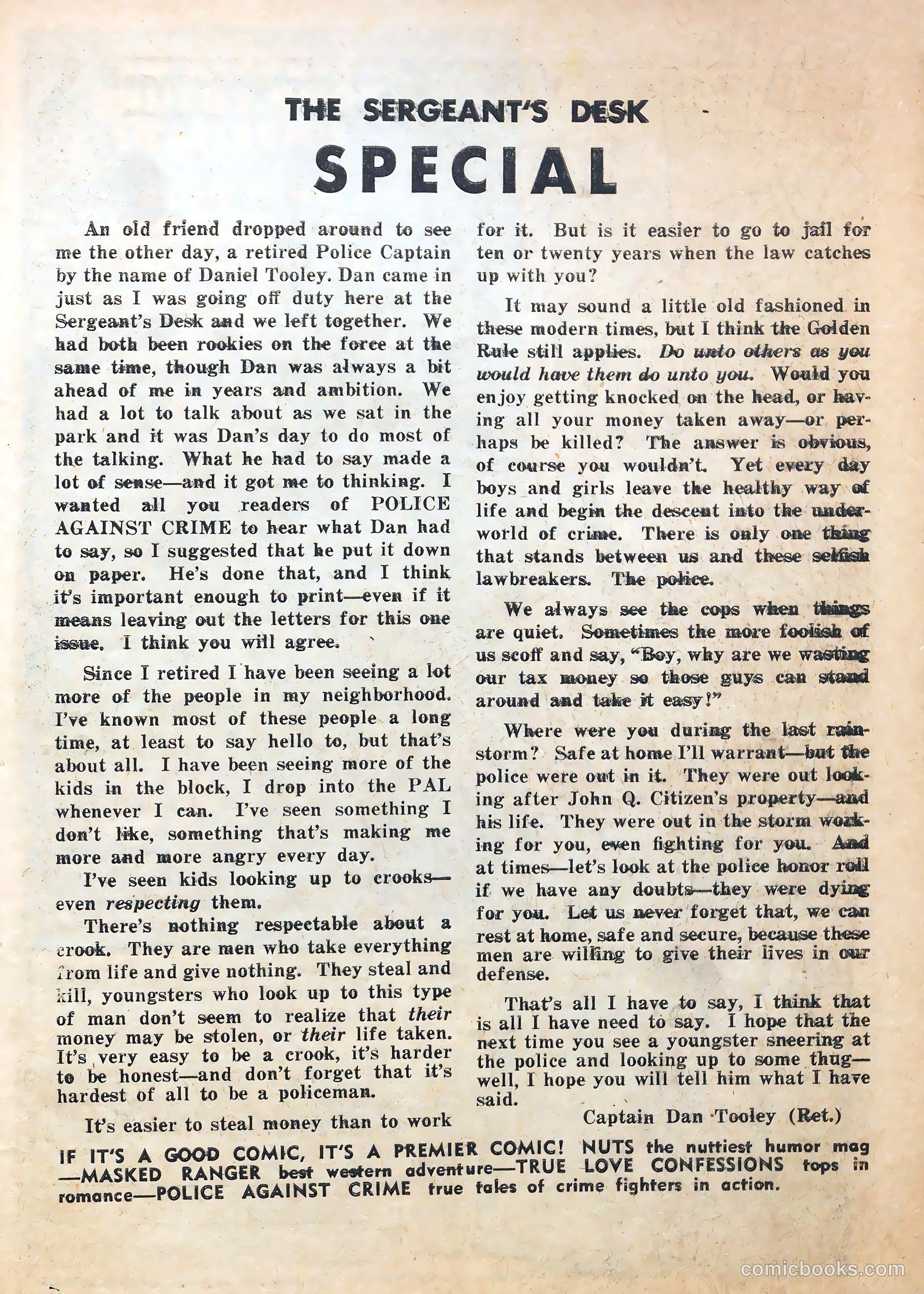 Police Against Crime #6 (1955) — page 27 of 36