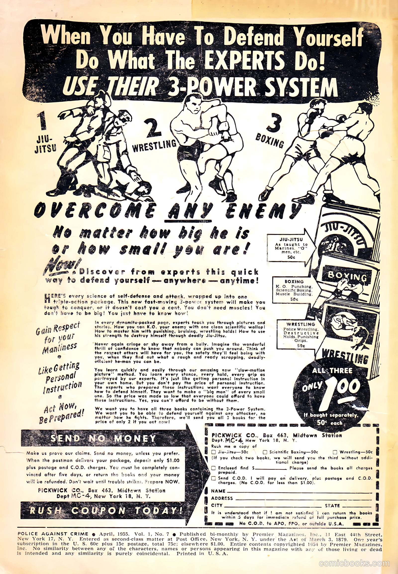 Police Against Crime #7 (1955) — page 2 of 36