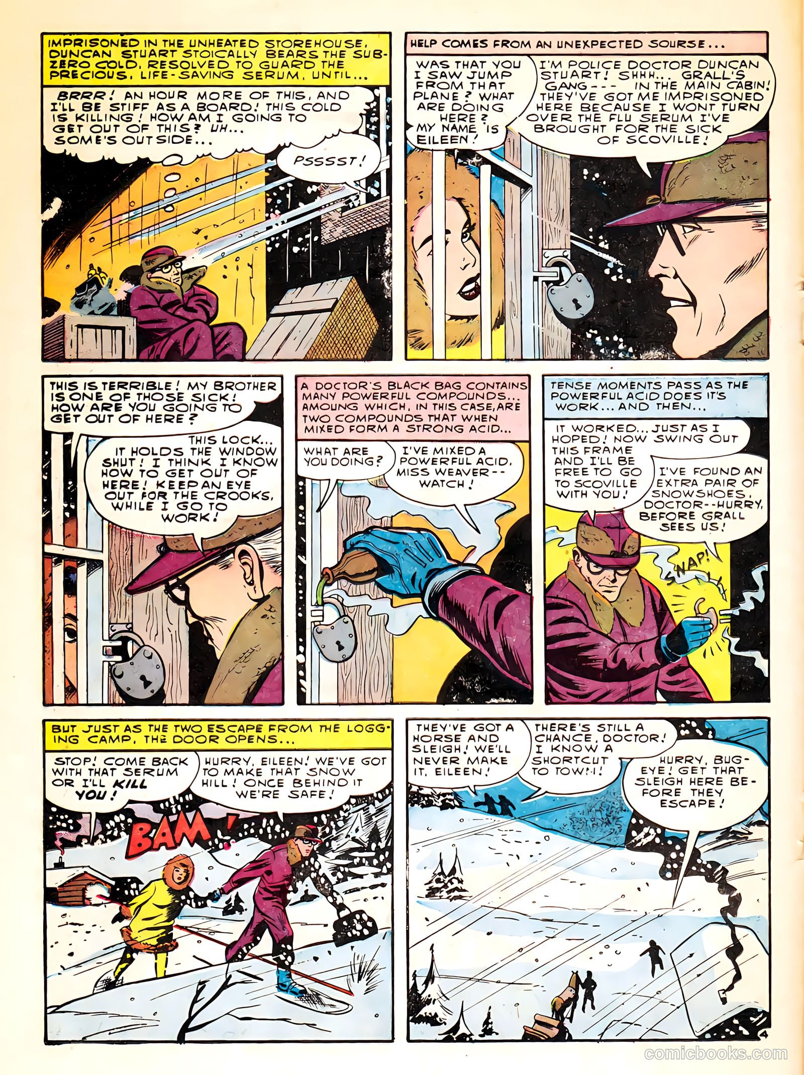 Police Against Crime #7 (1955) — page 16 of 36