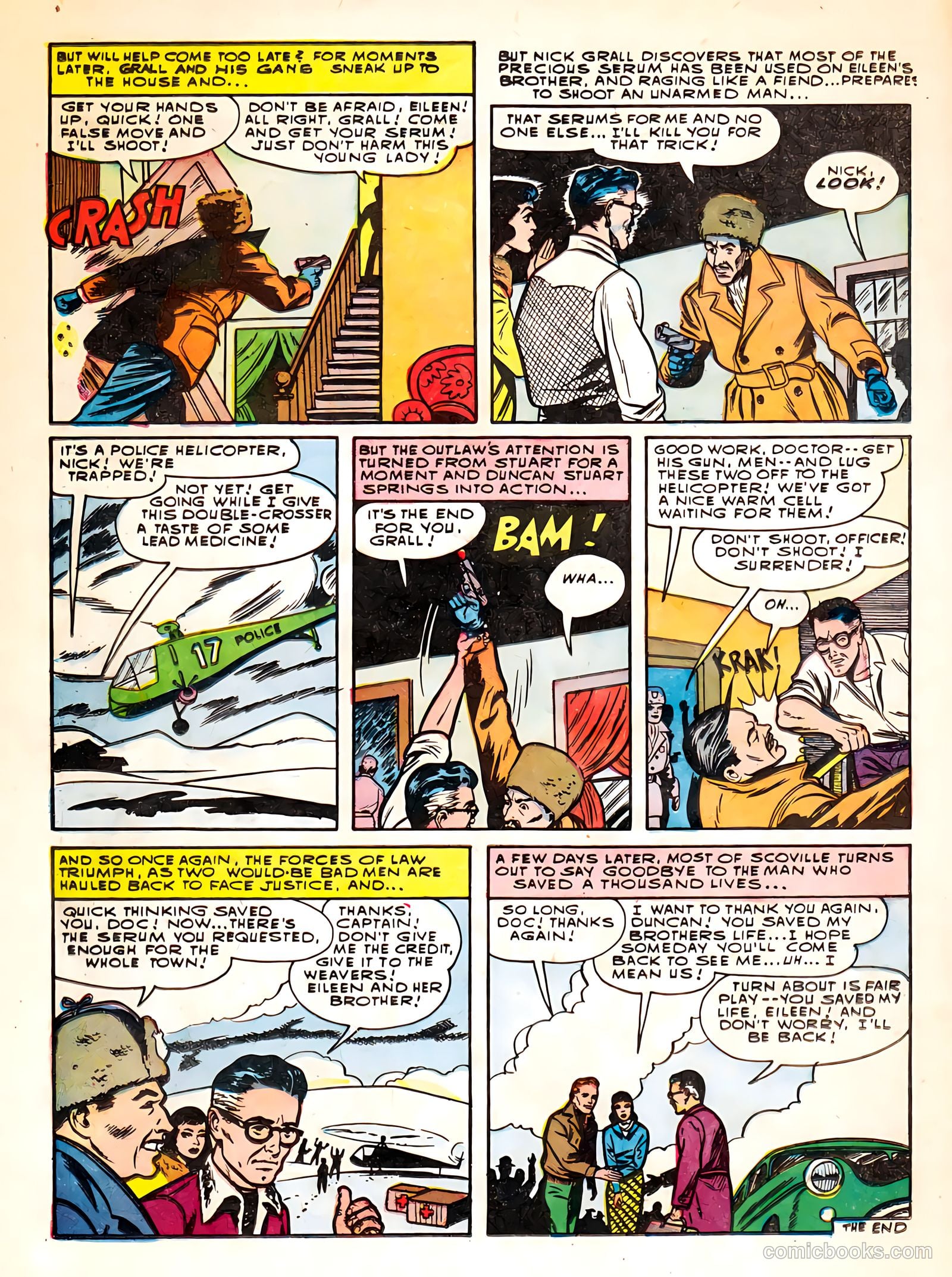 Police Against Crime #7 (1955) — page 18 of 36