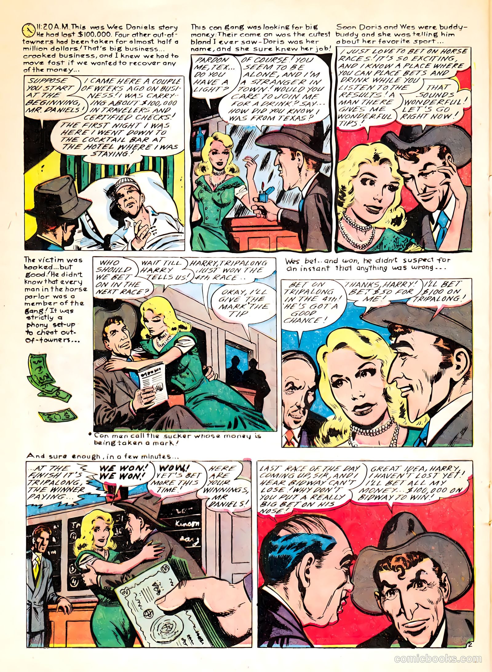 Police Against Crime #7 (1955) — page 20 of 36