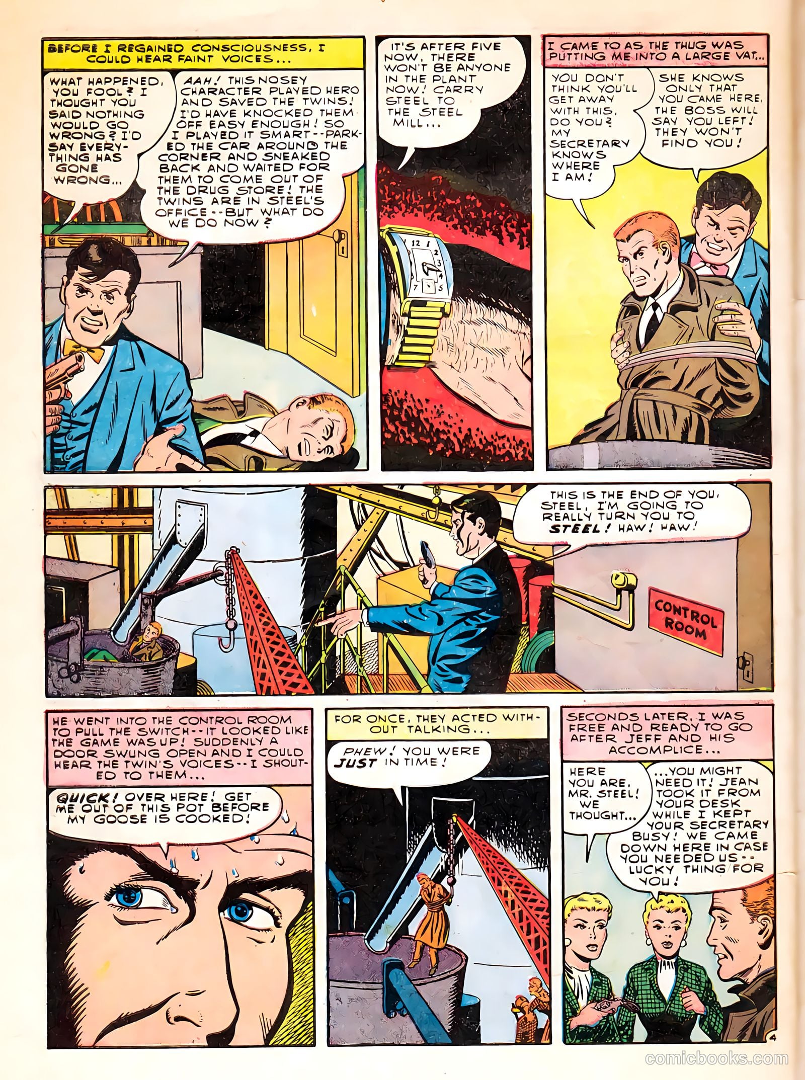 Police Against Crime #7 (1955) — page 32 of 36