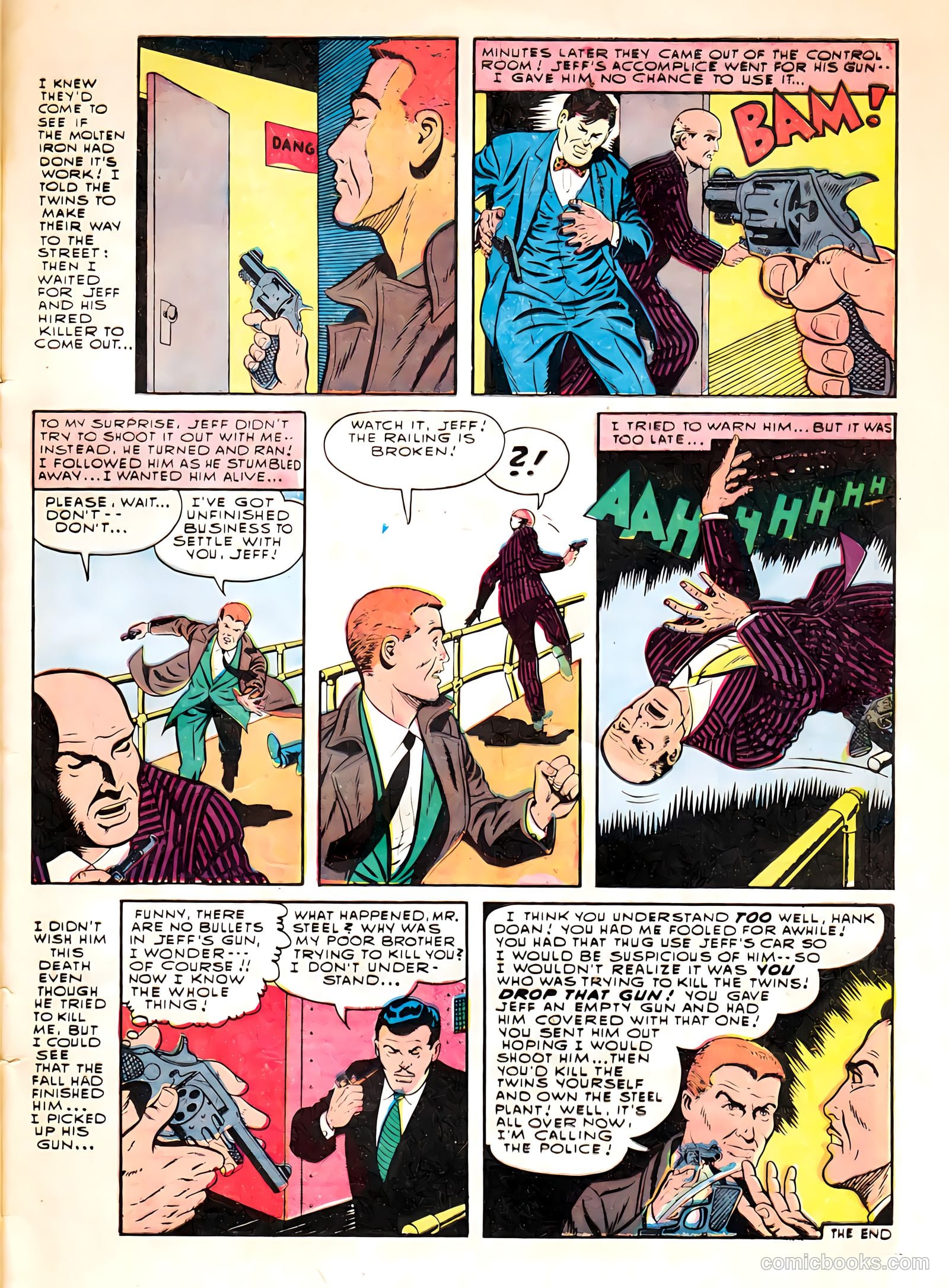 Police Against Crime #7 (1955) — page 33 of 36