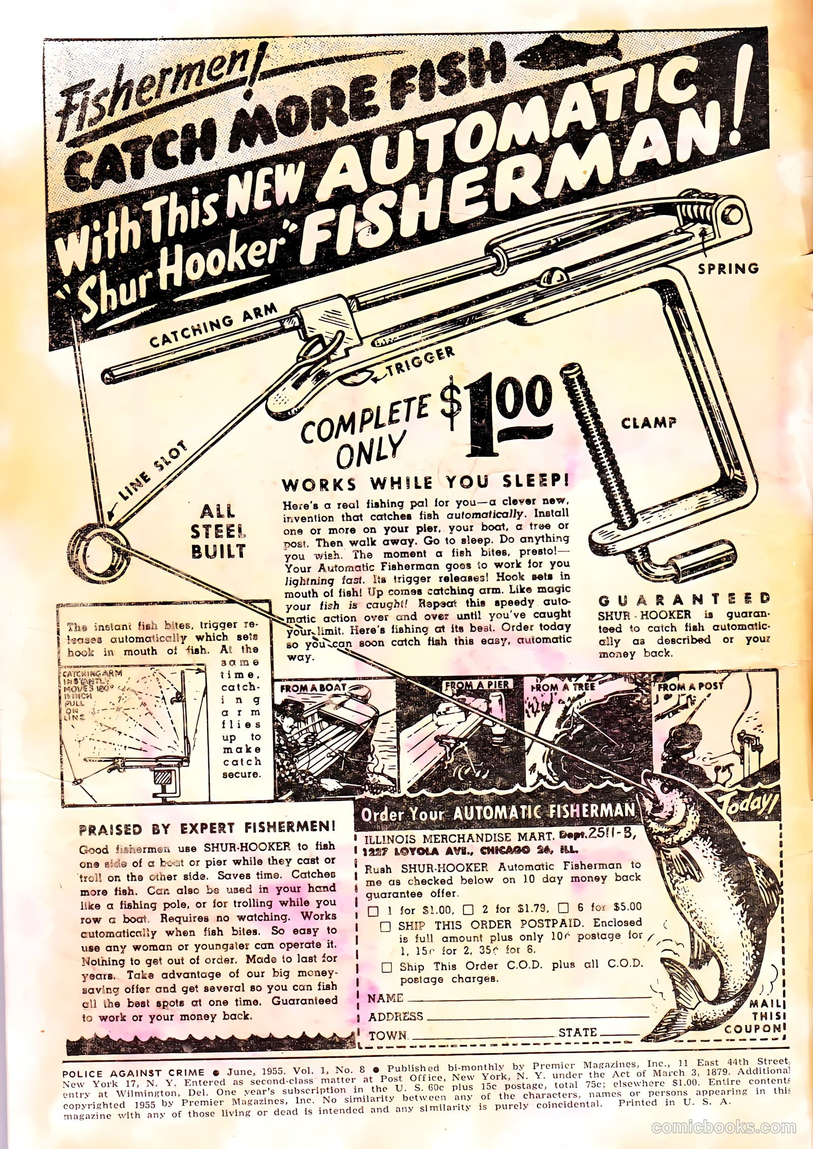 Police Against Crime #8 (1955) — page 2 of 36