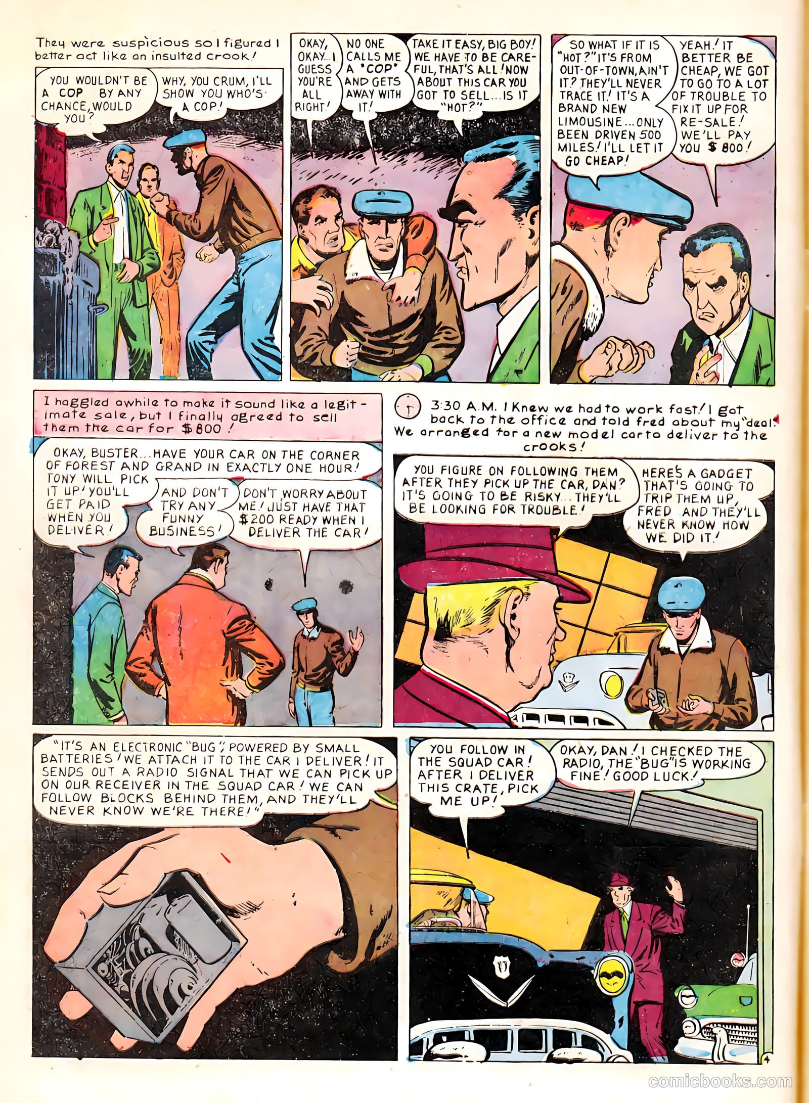 Police Against Crime #8 (1955) — page 6 of 36