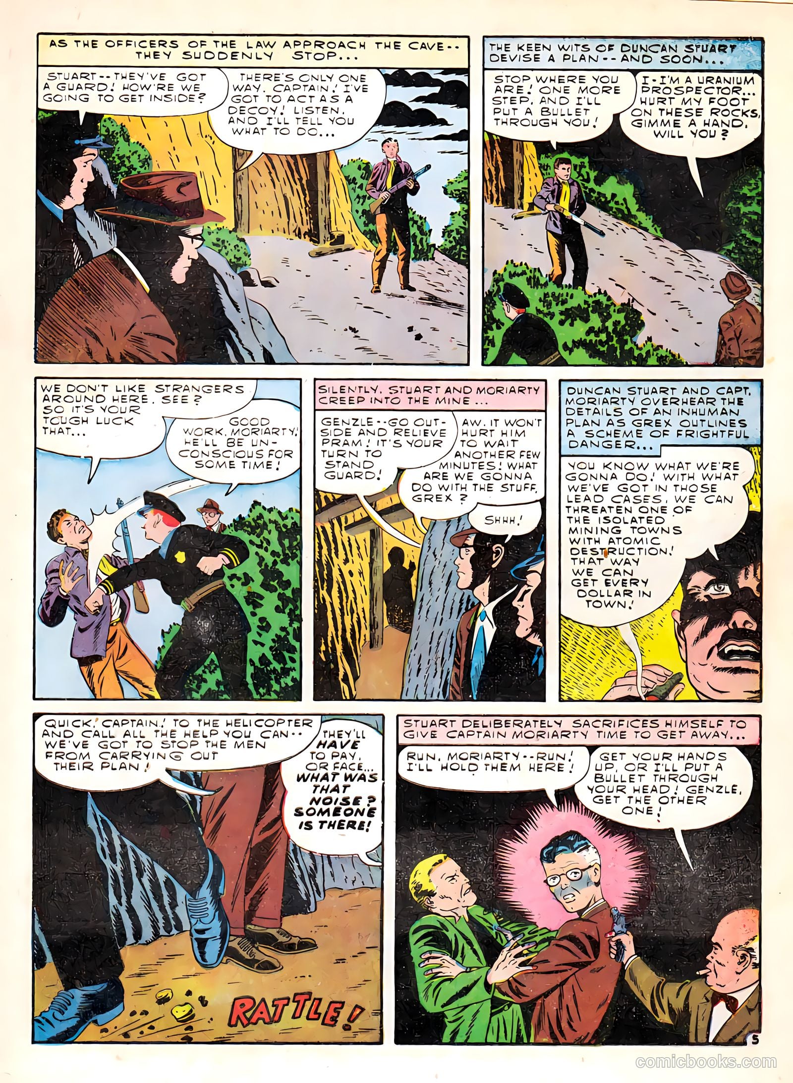 Police Against Crime #8 (1955) — page 17 of 36