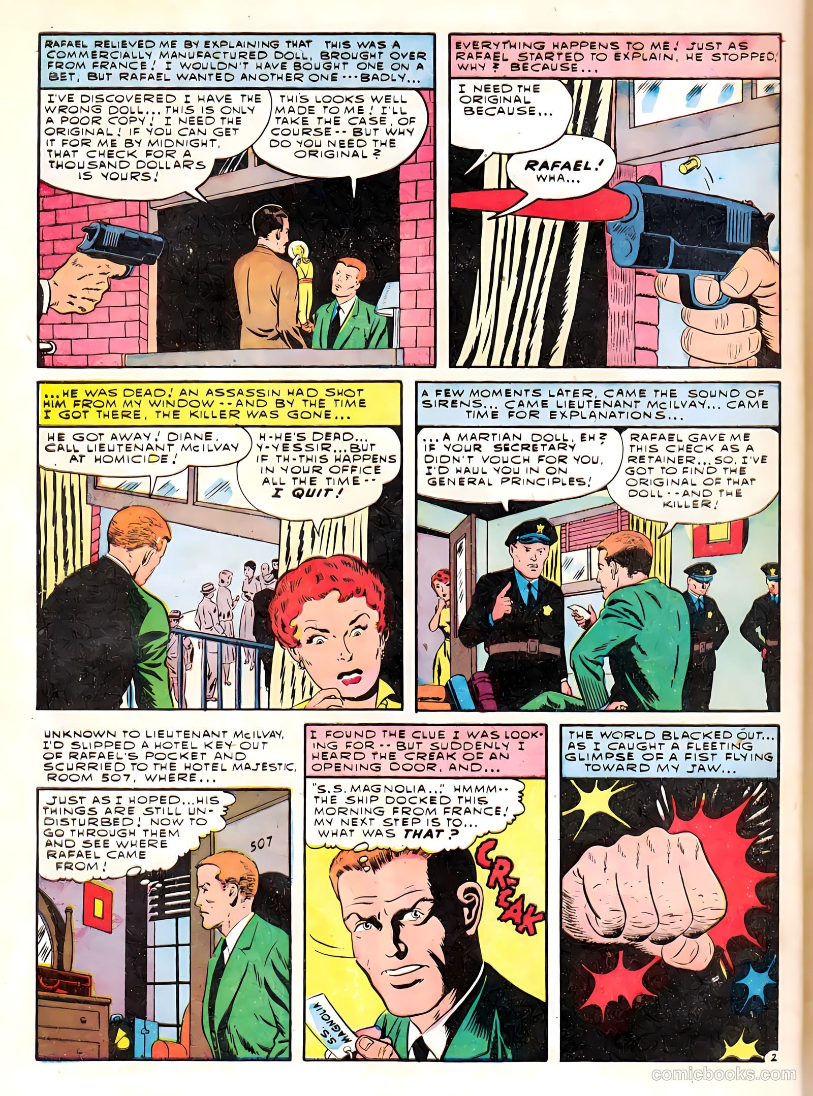 Police Against Crime #8 (1955) — page 30 of 36