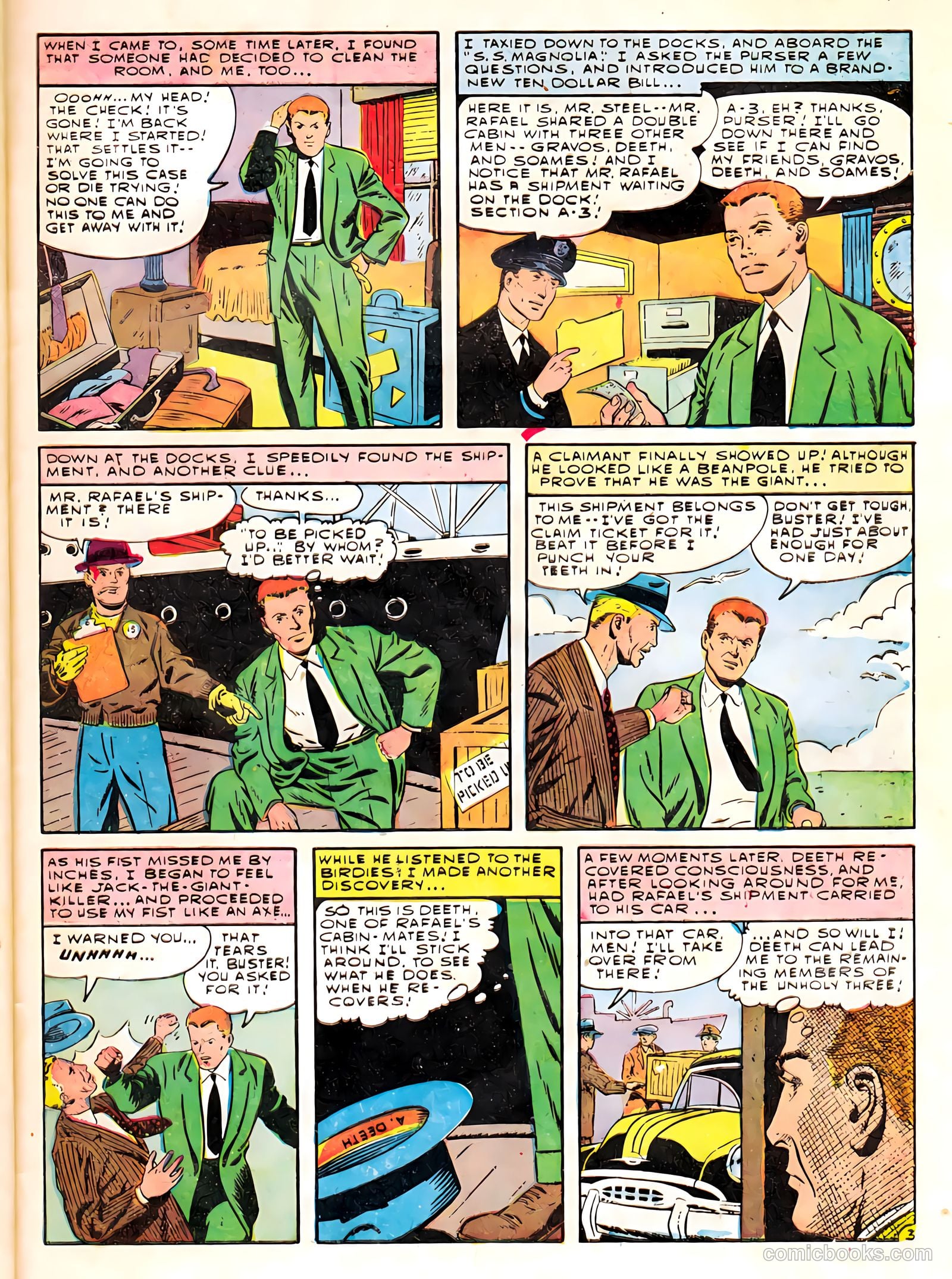 Police Against Crime #8 (1955) — page 31 of 36