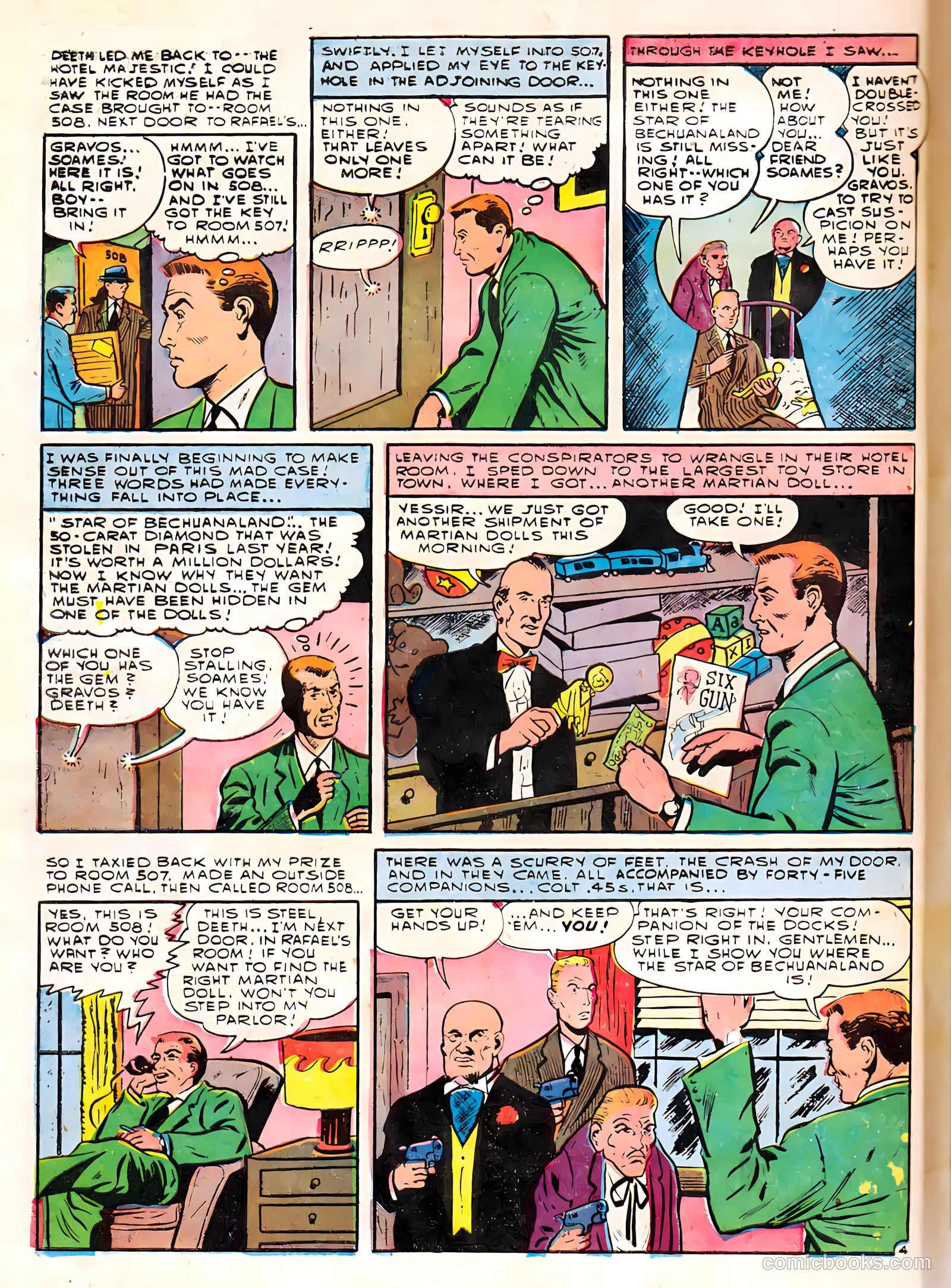 Police Against Crime #8 (1955) — page 32 of 36