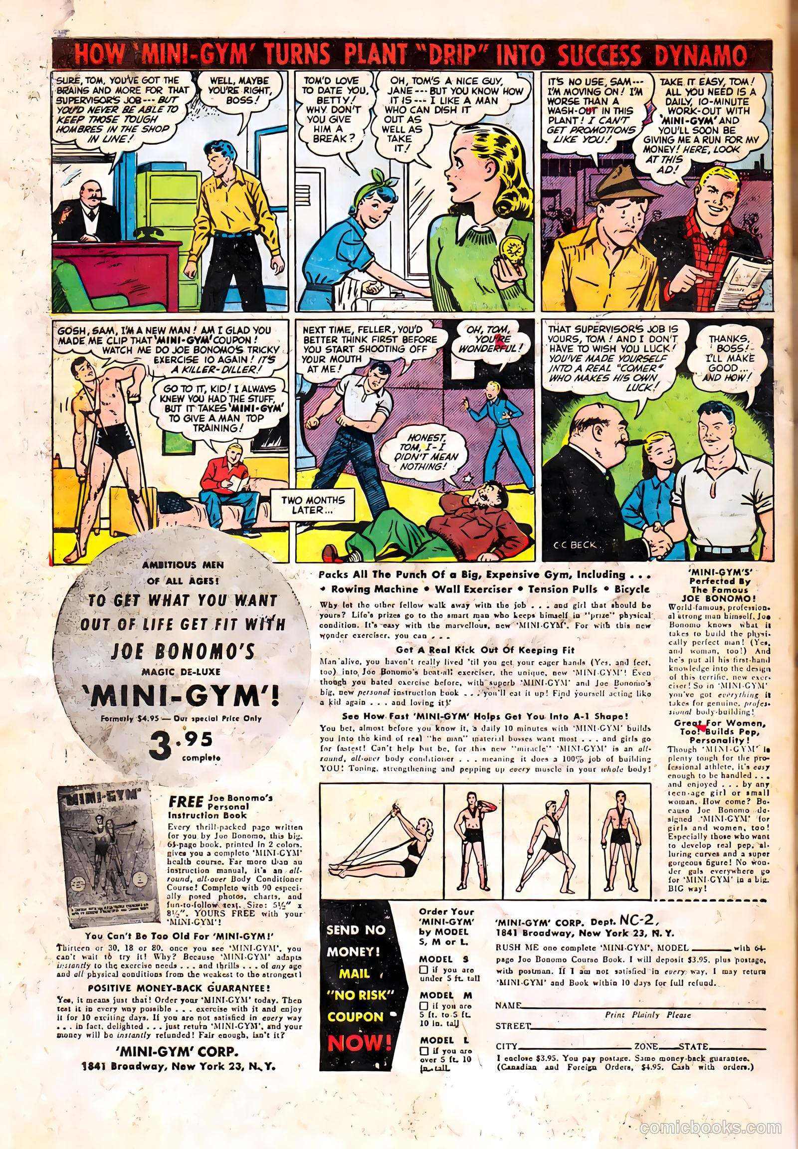 Police Against Crime #8 (1955) — page 34 of 36