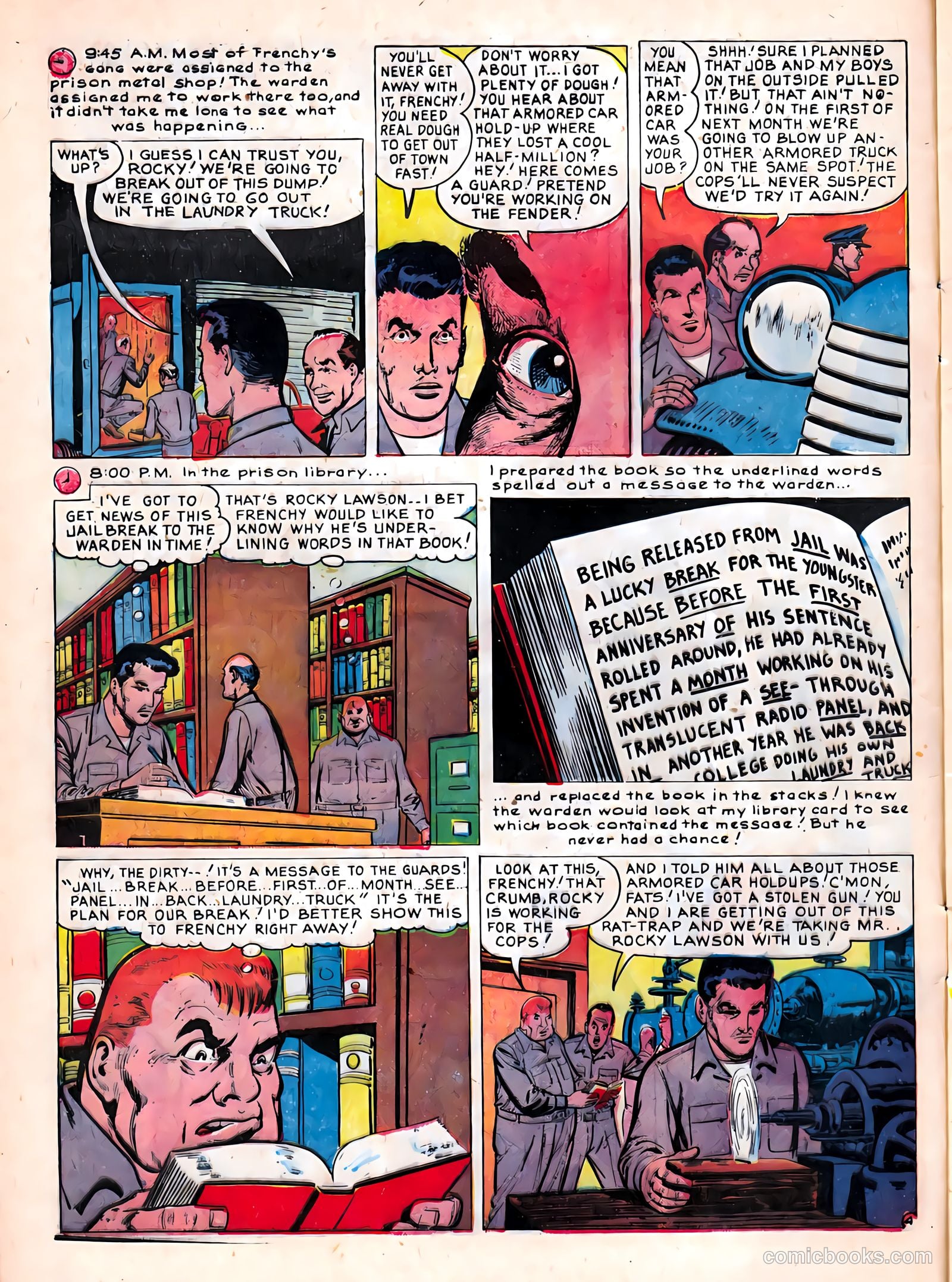 Police Against Crime #9 (1955) — page 6 of 36