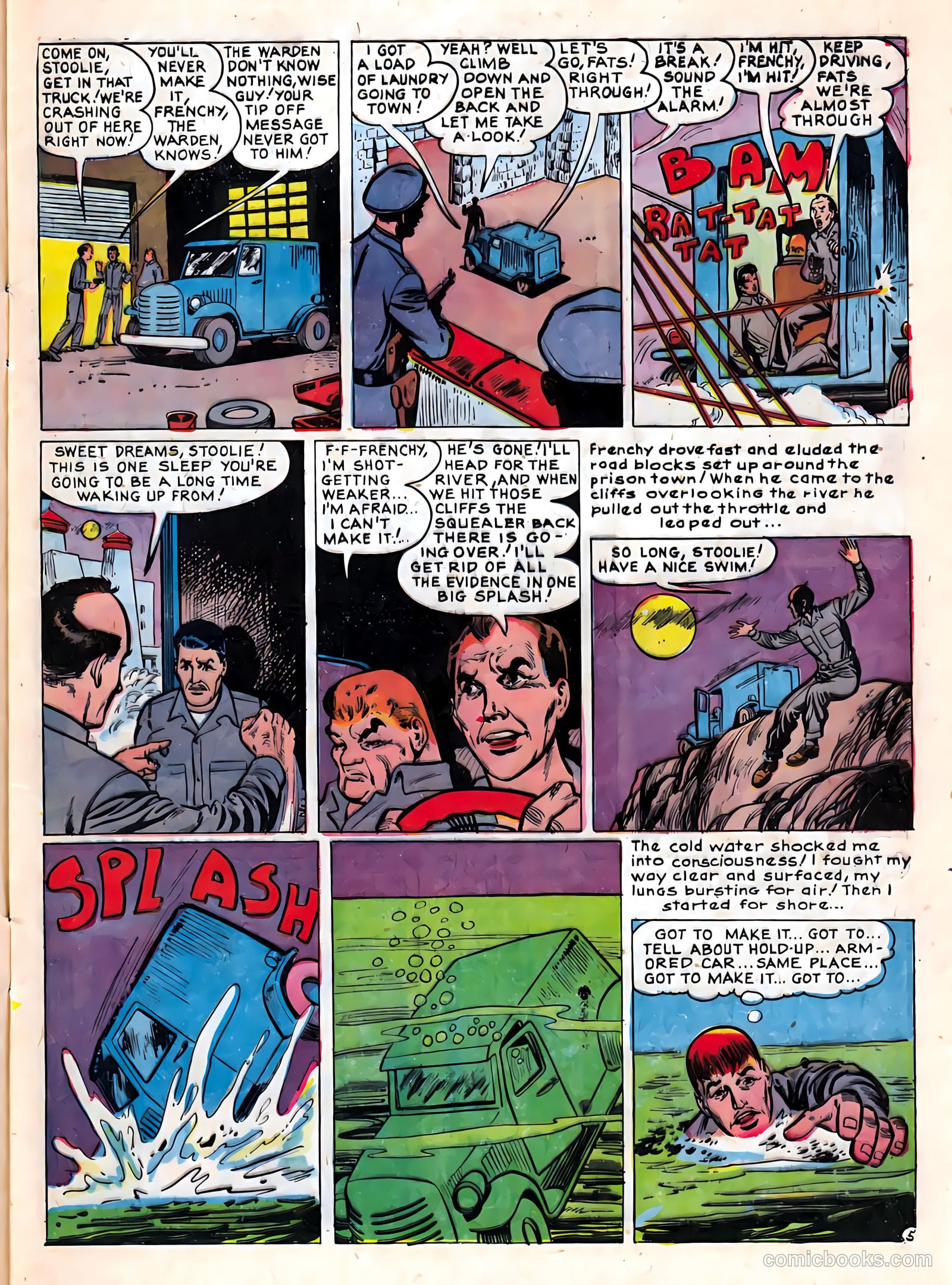Police Against Crime #9 (1955) — page 7 of 36