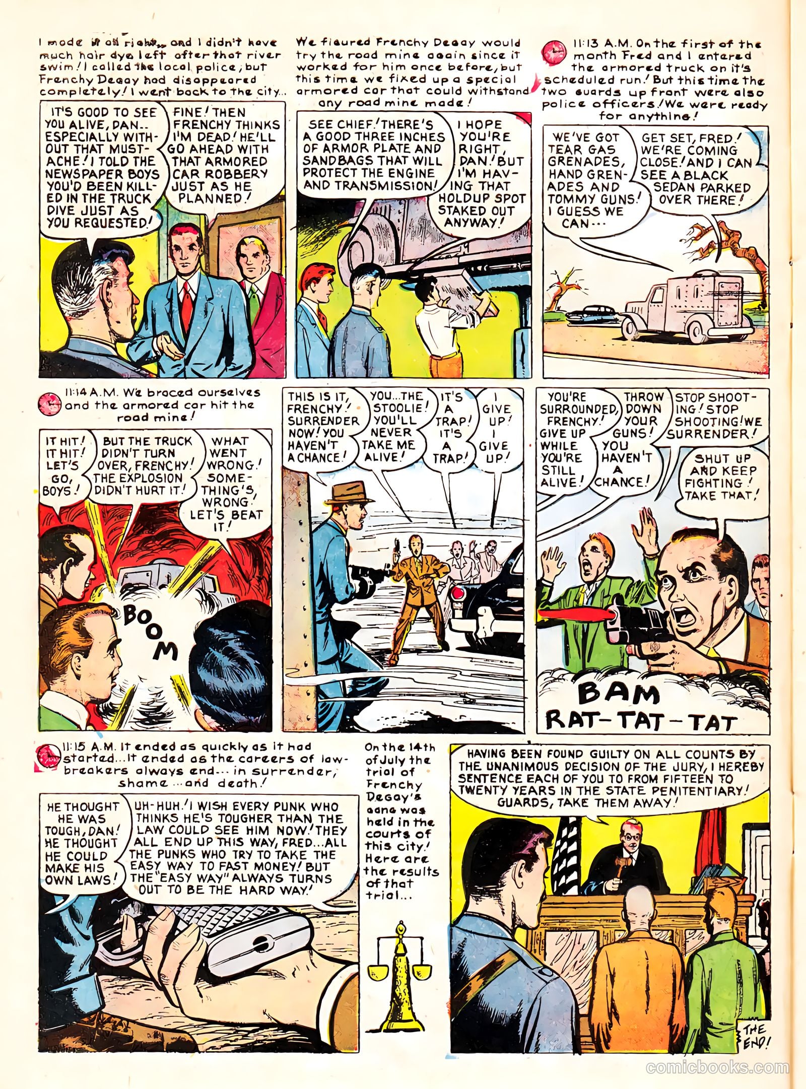 Police Against Crime #9 (1955) — page 8 of 36