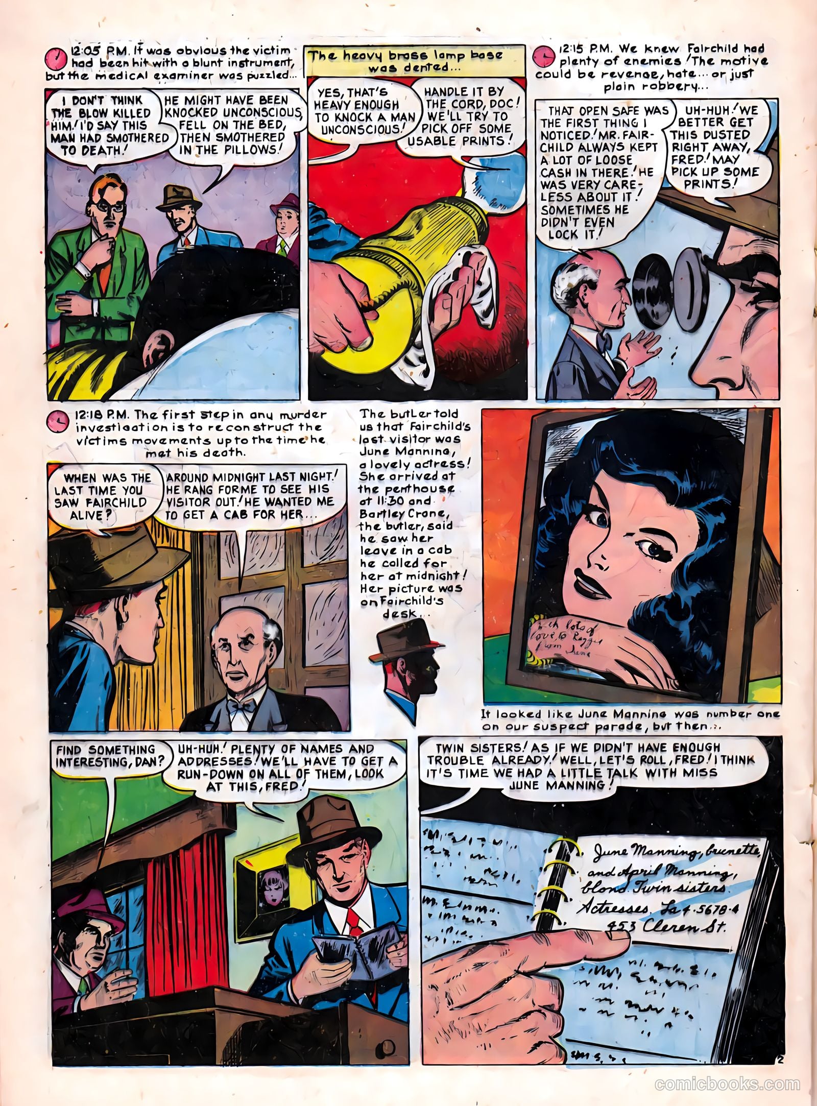 Police Against Crime #9 (1955) — page 20 of 36