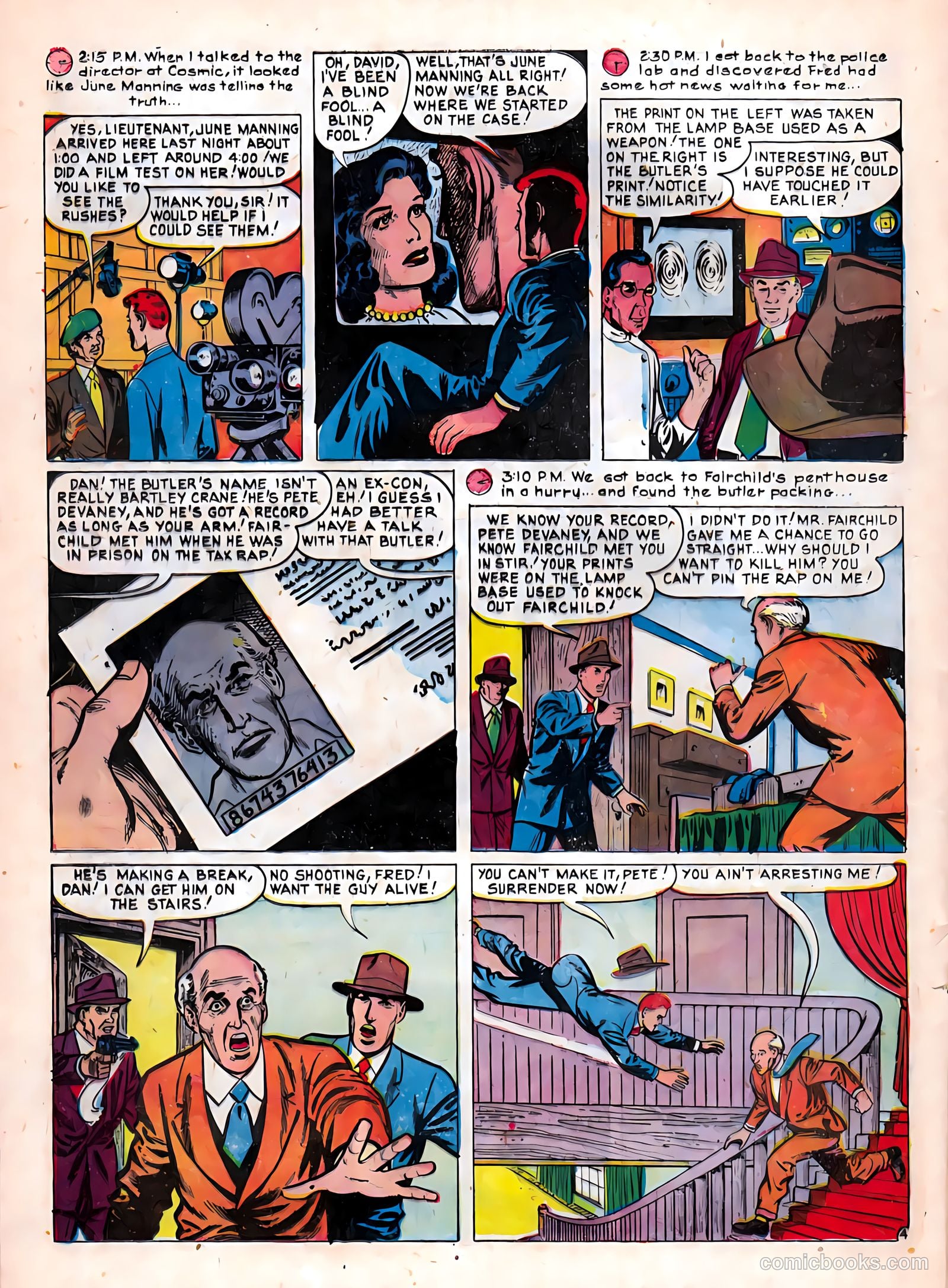 Police Against Crime #9 (1955) — page 22 of 36