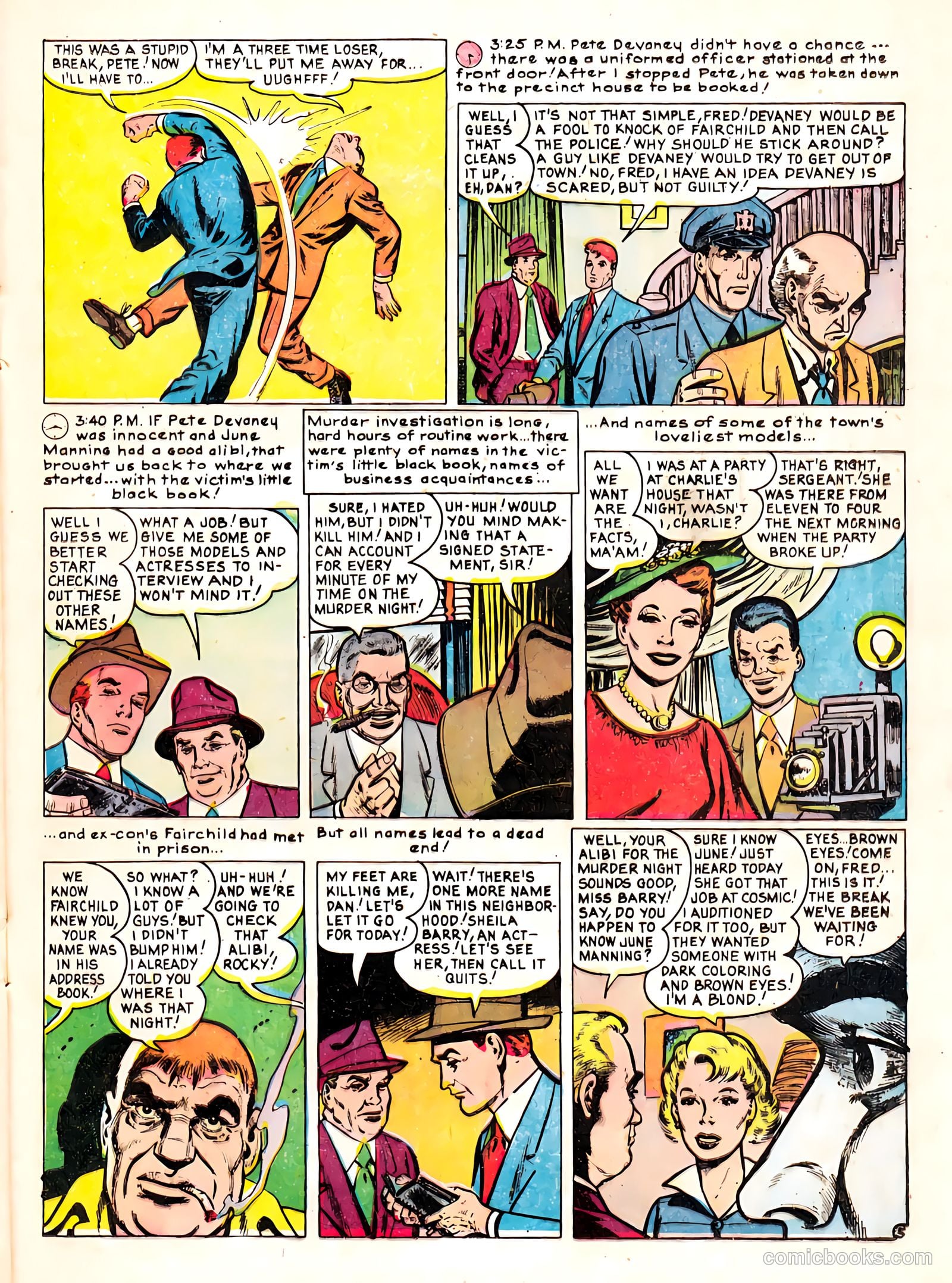 Police Against Crime #9 (1955) — page 23 of 36