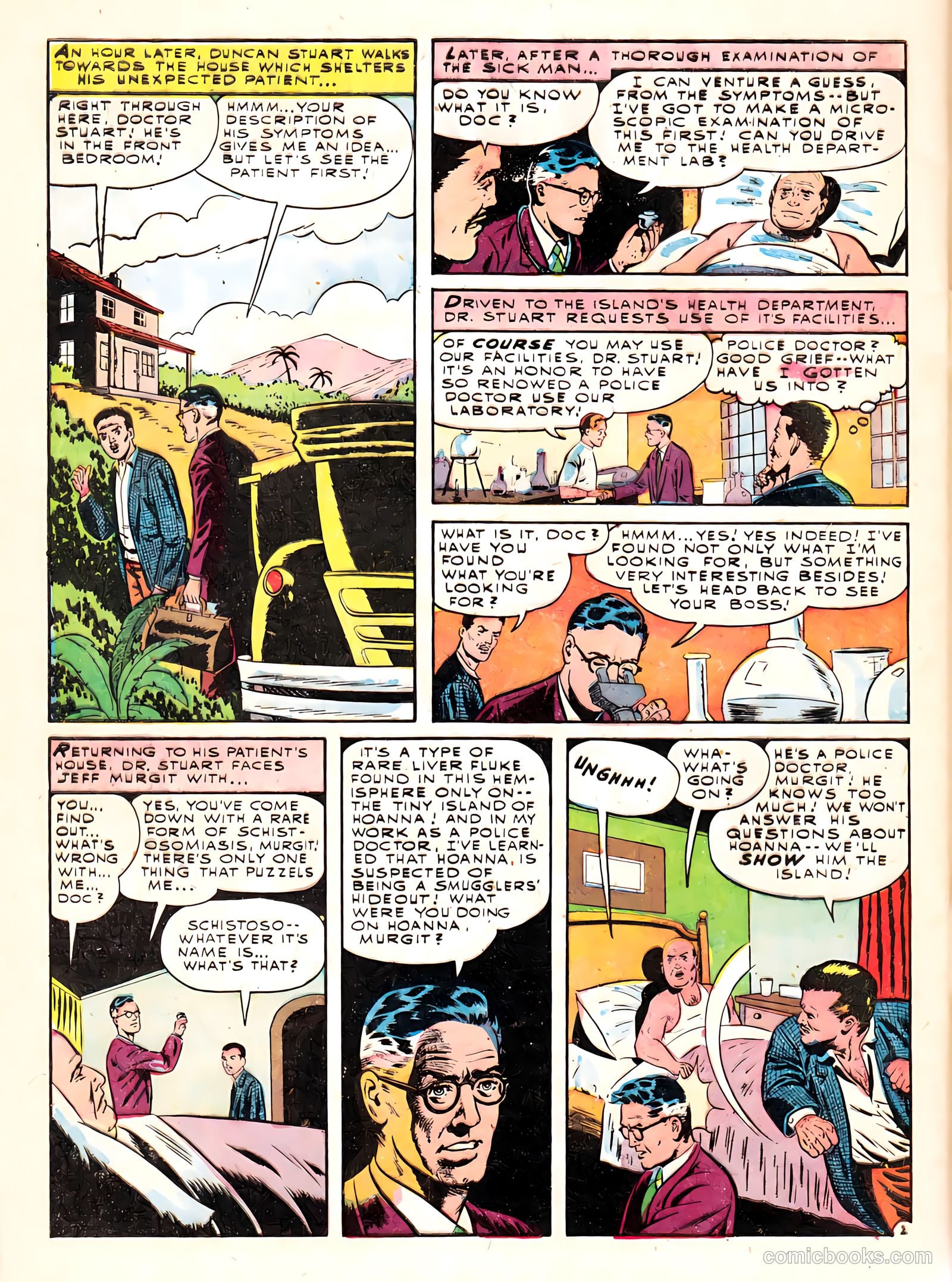 Police Against Crime #9 (1955) — page 30 of 36