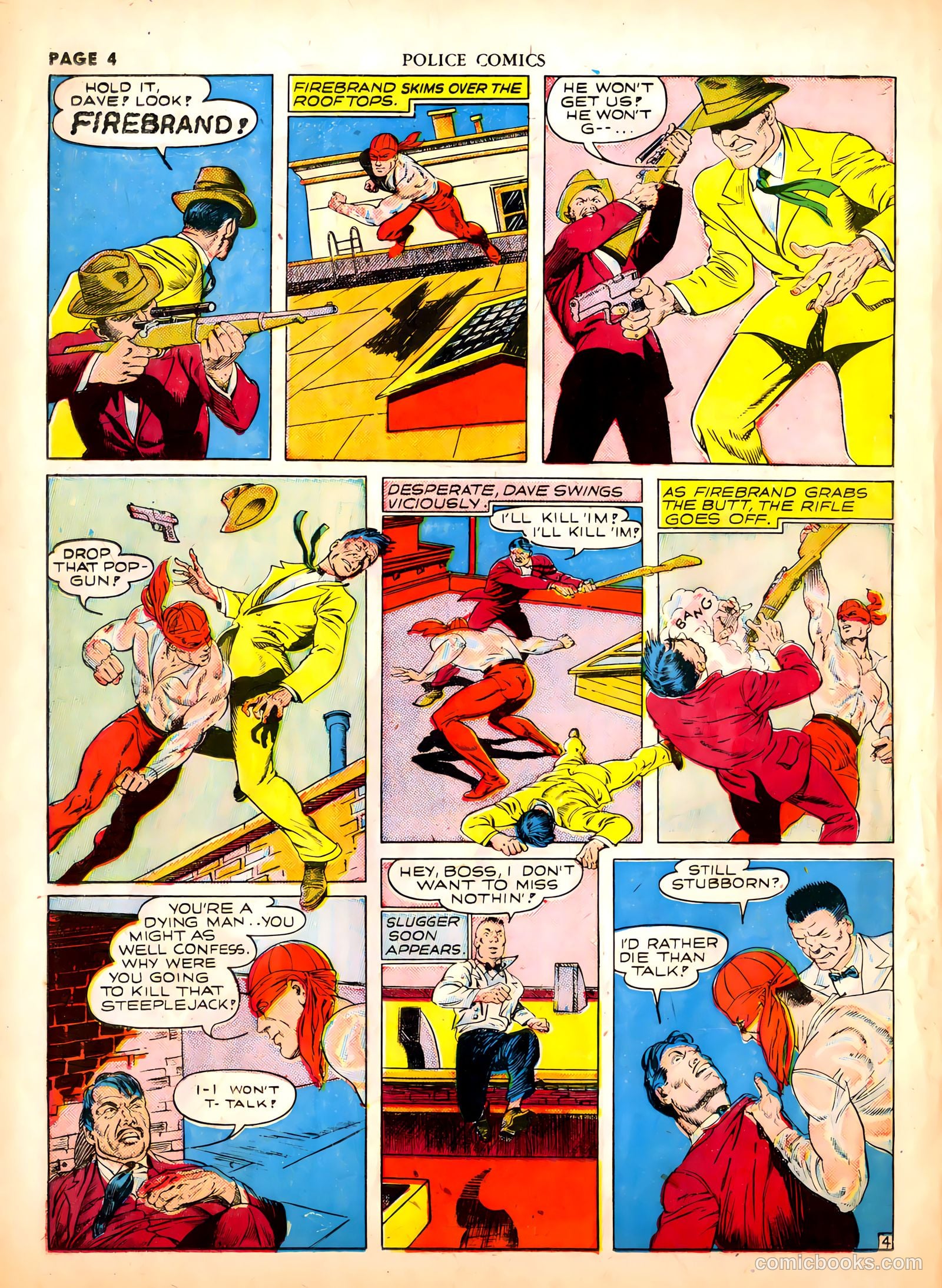 Police Comics #1 (1941) — page 6 of 68