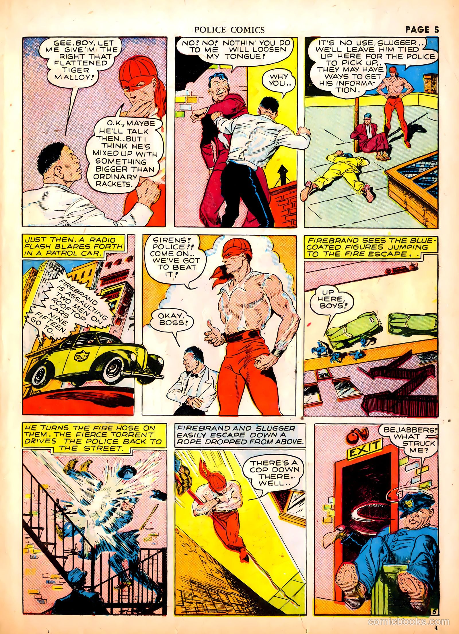 Police Comics #1 (1941) — page 7 of 68