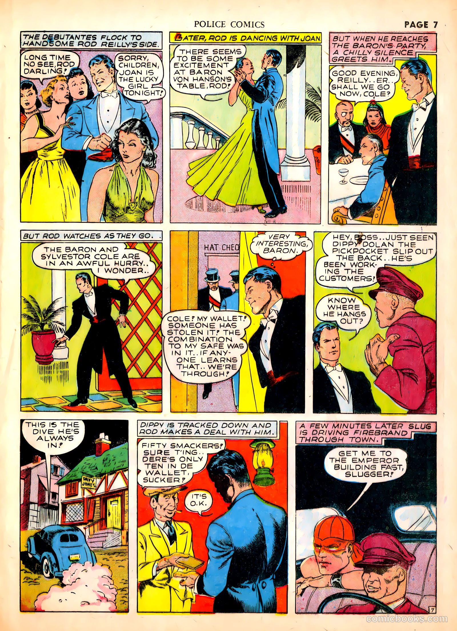 Police Comics #1 (1941) — page 9 of 68
