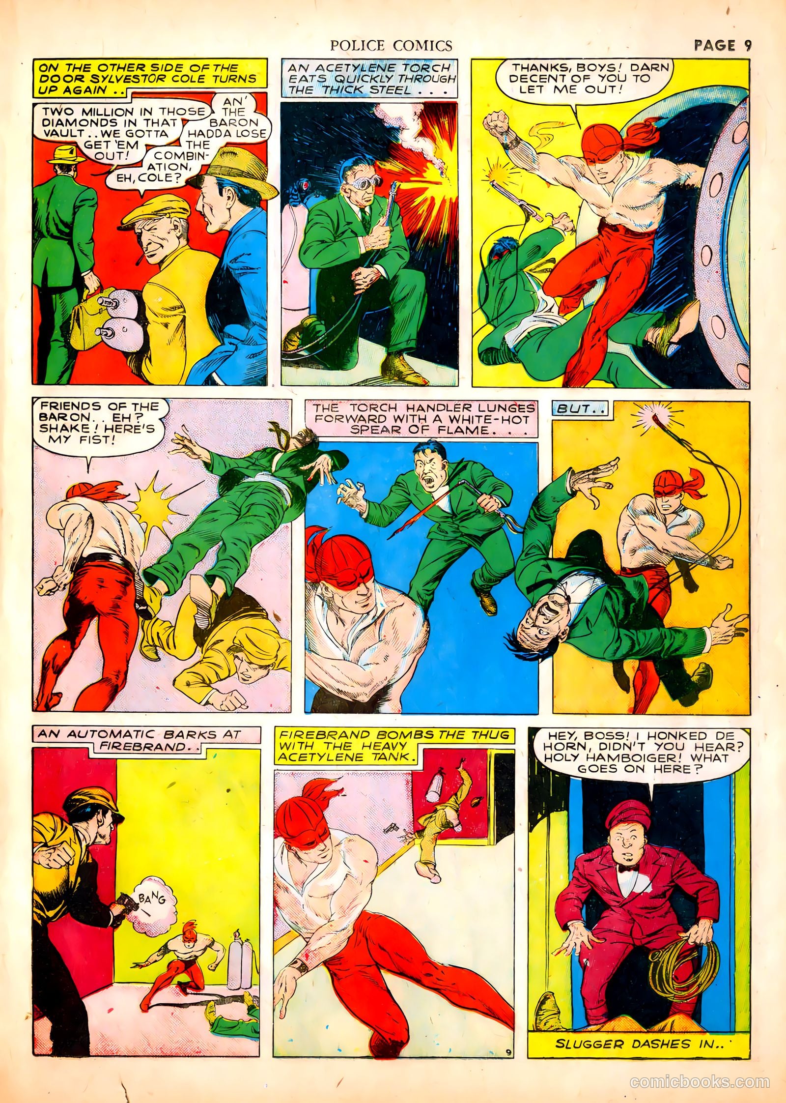 Police Comics #1 (1941) — page 11 of 68