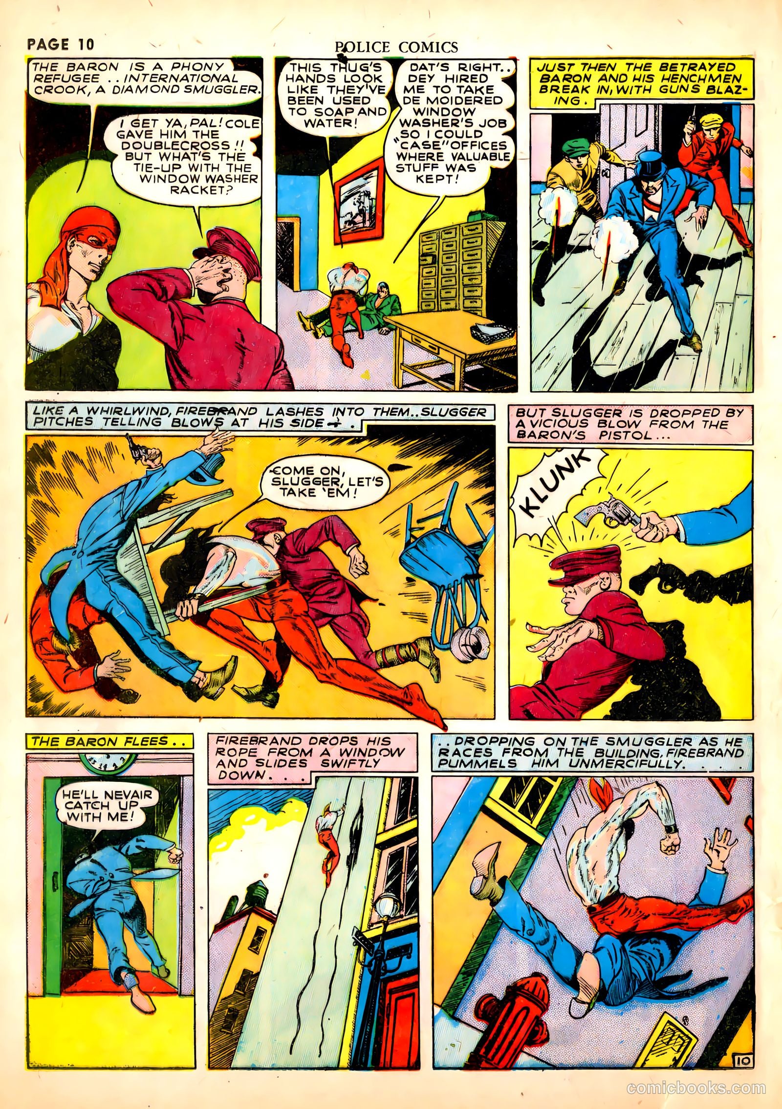 Police Comics #1 (1941) — page 12 of 68