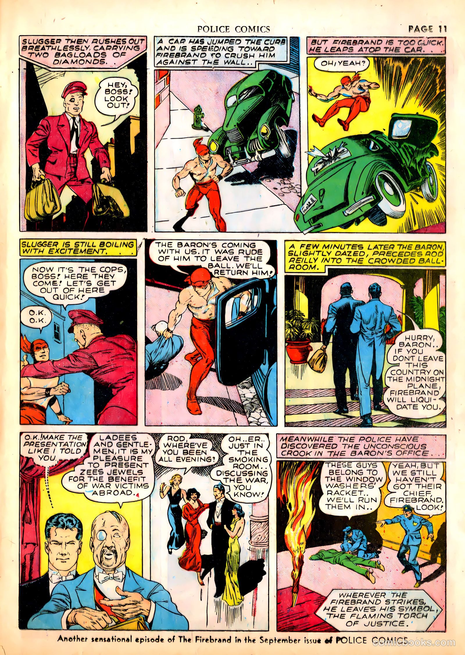 Police Comics #1 (1941) — page 13 of 68