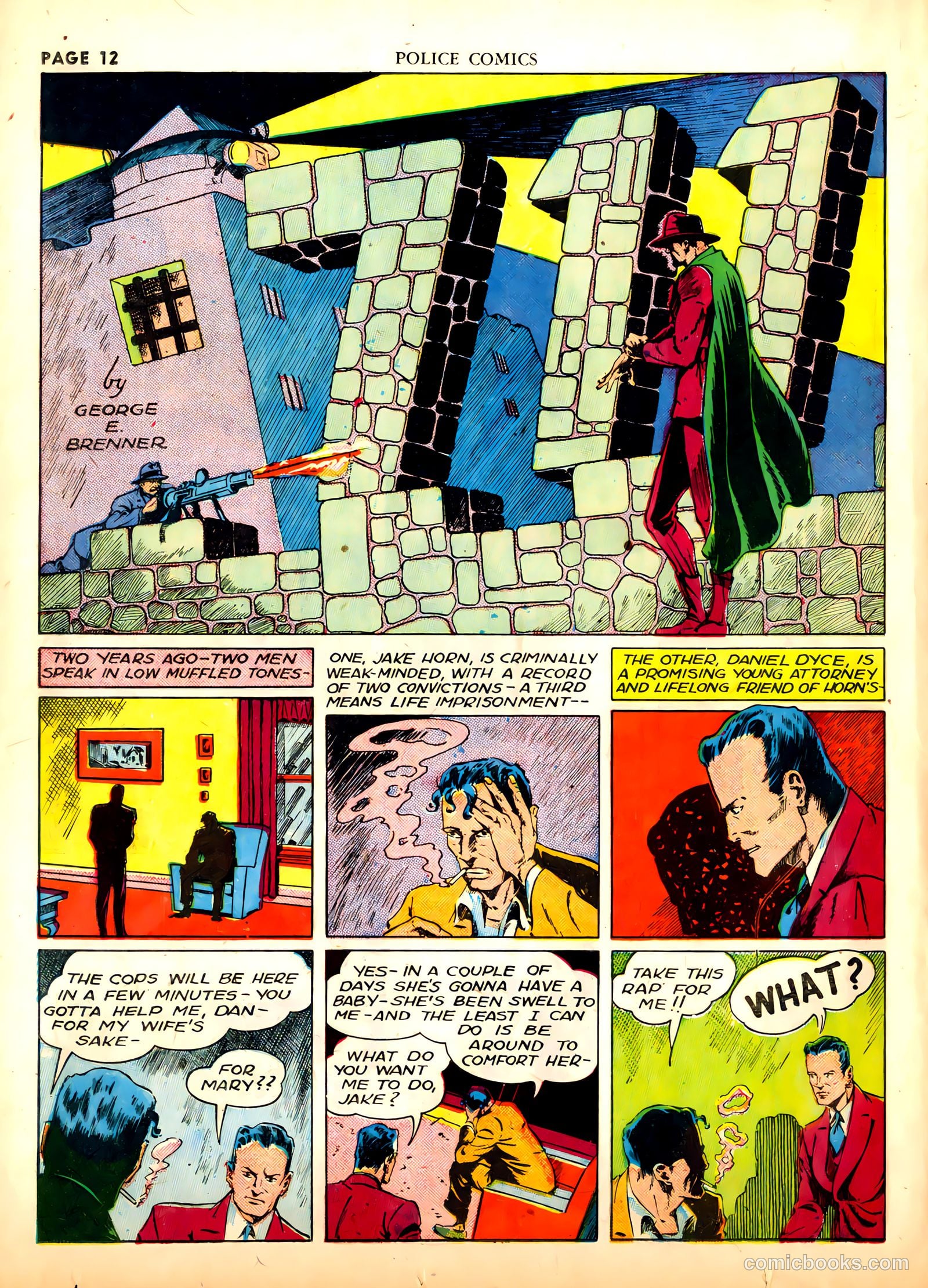 Police Comics #1 (1941) — page 14 of 68