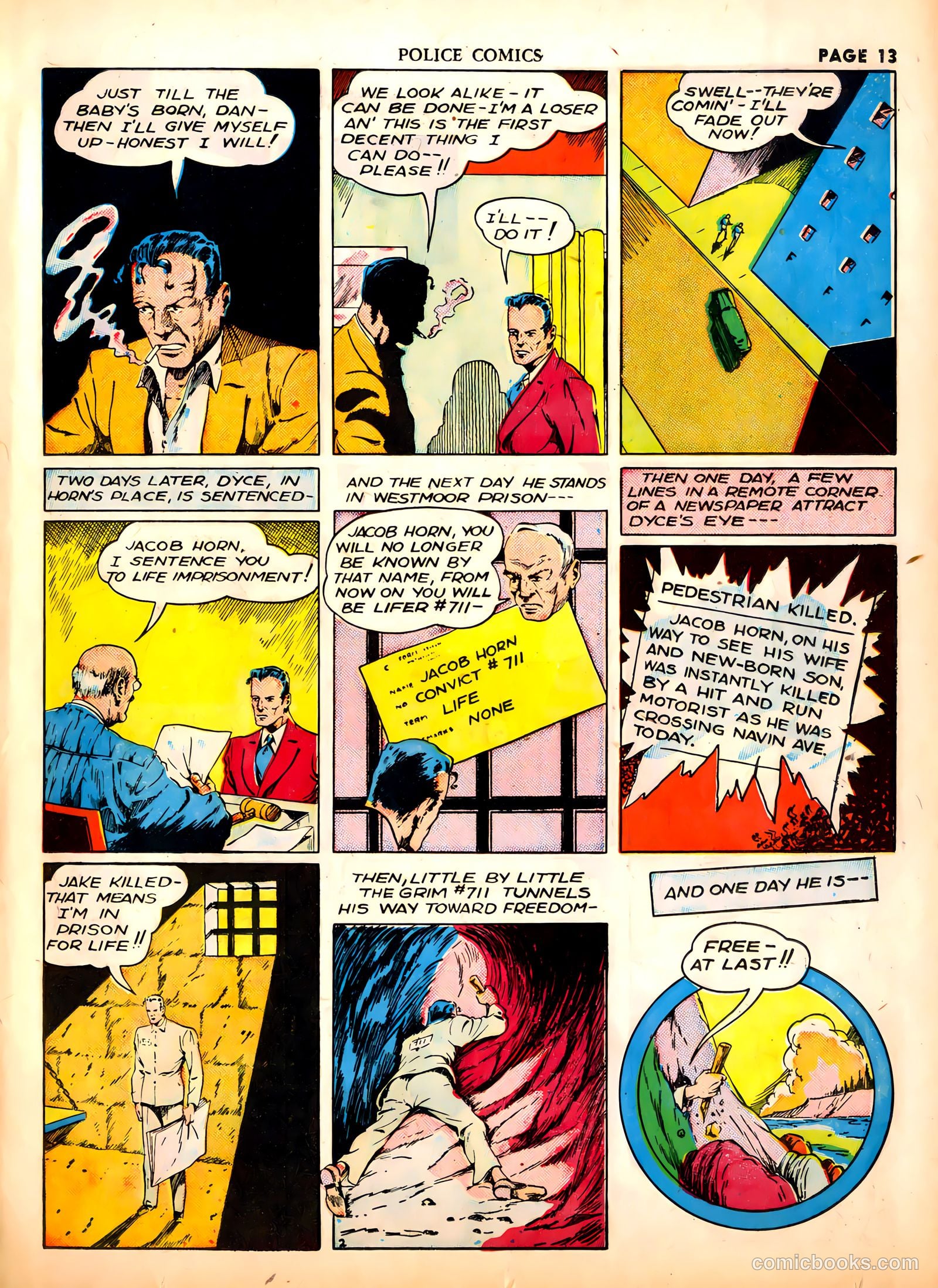 Police Comics #1 (1941) — page 15 of 68