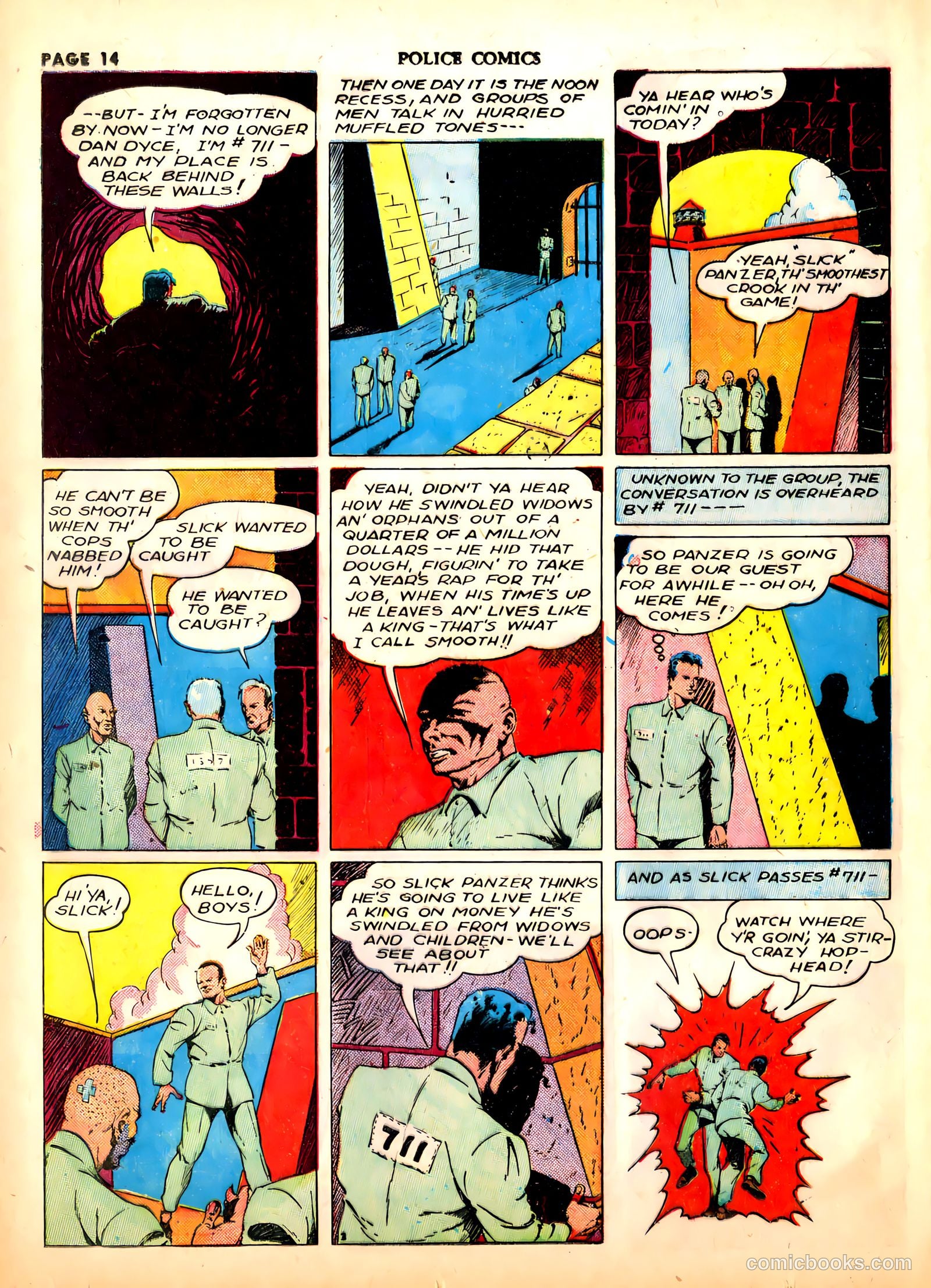Police Comics #1 (1941) — page 16 of 68