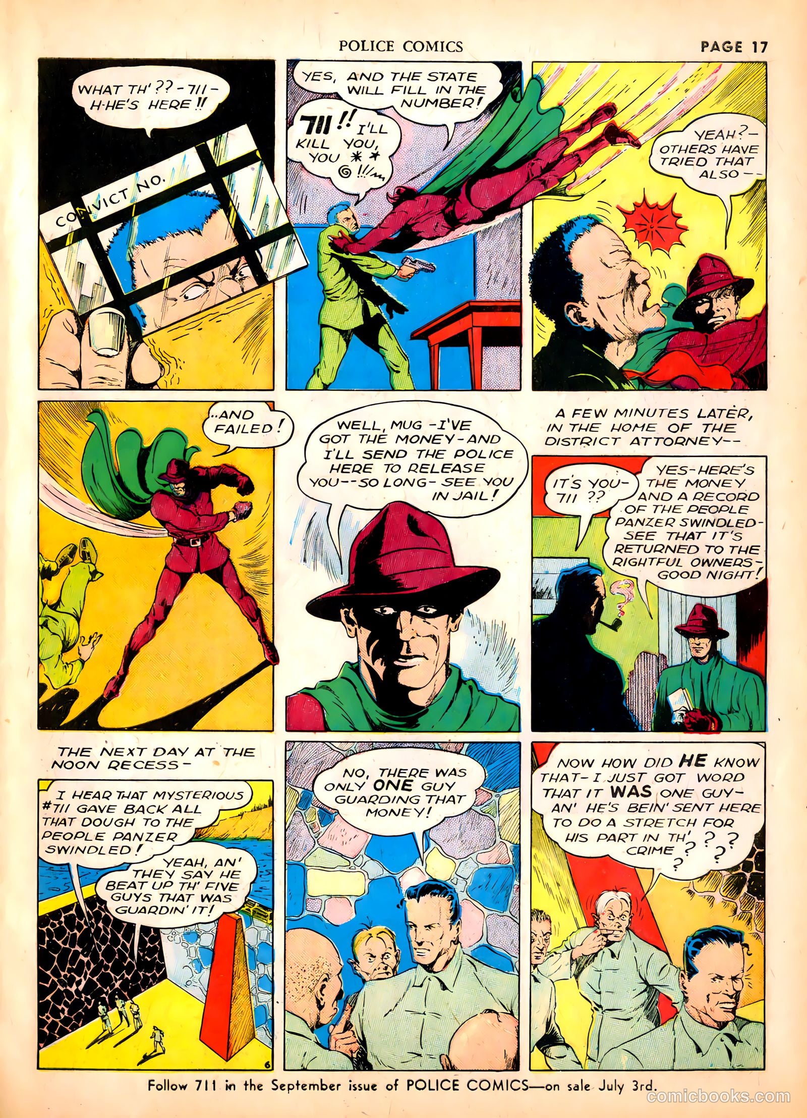 Police Comics #1 (1941) — page 19 of 68