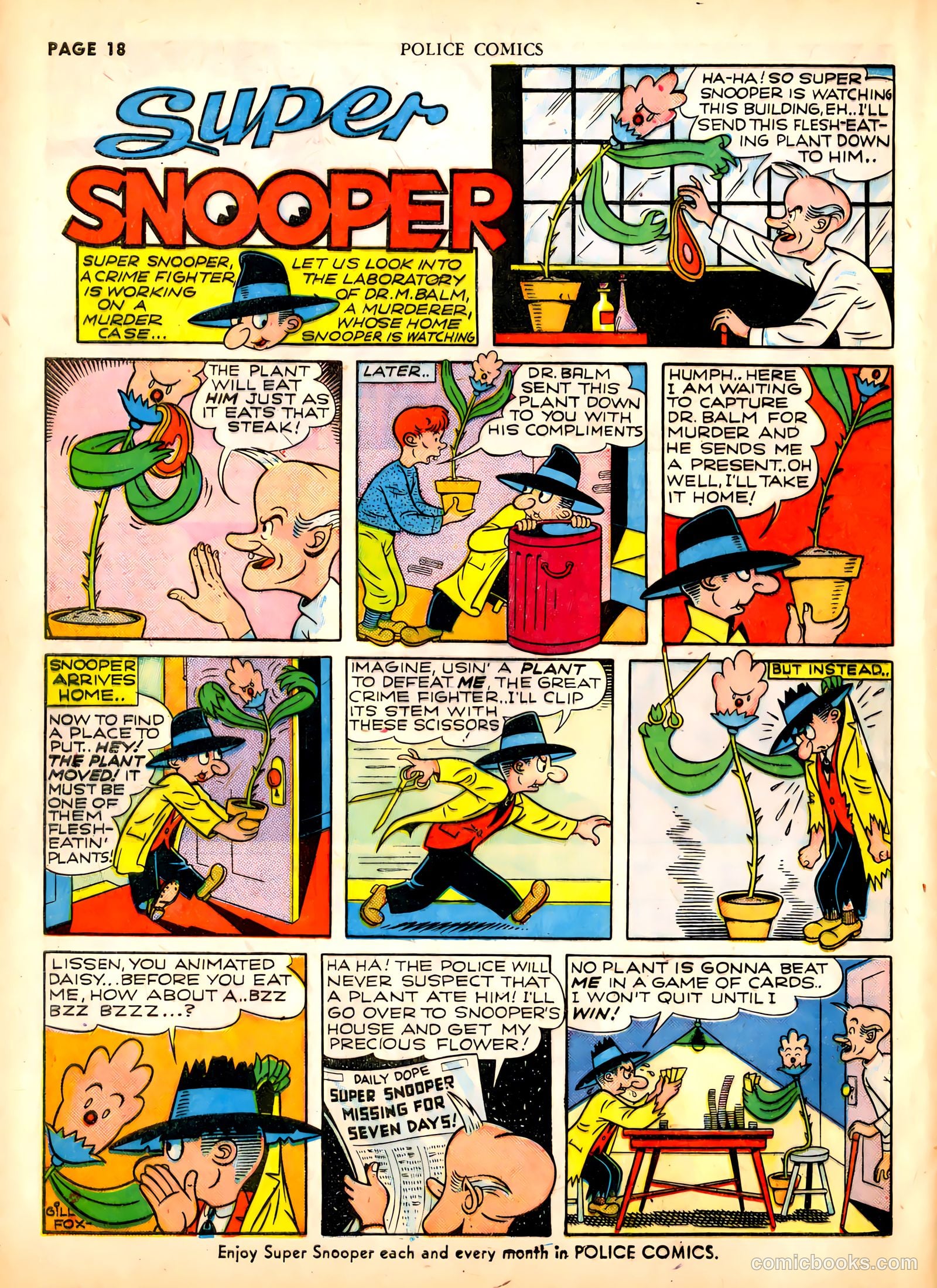 Police Comics #1 (1941) — page 20 of 68