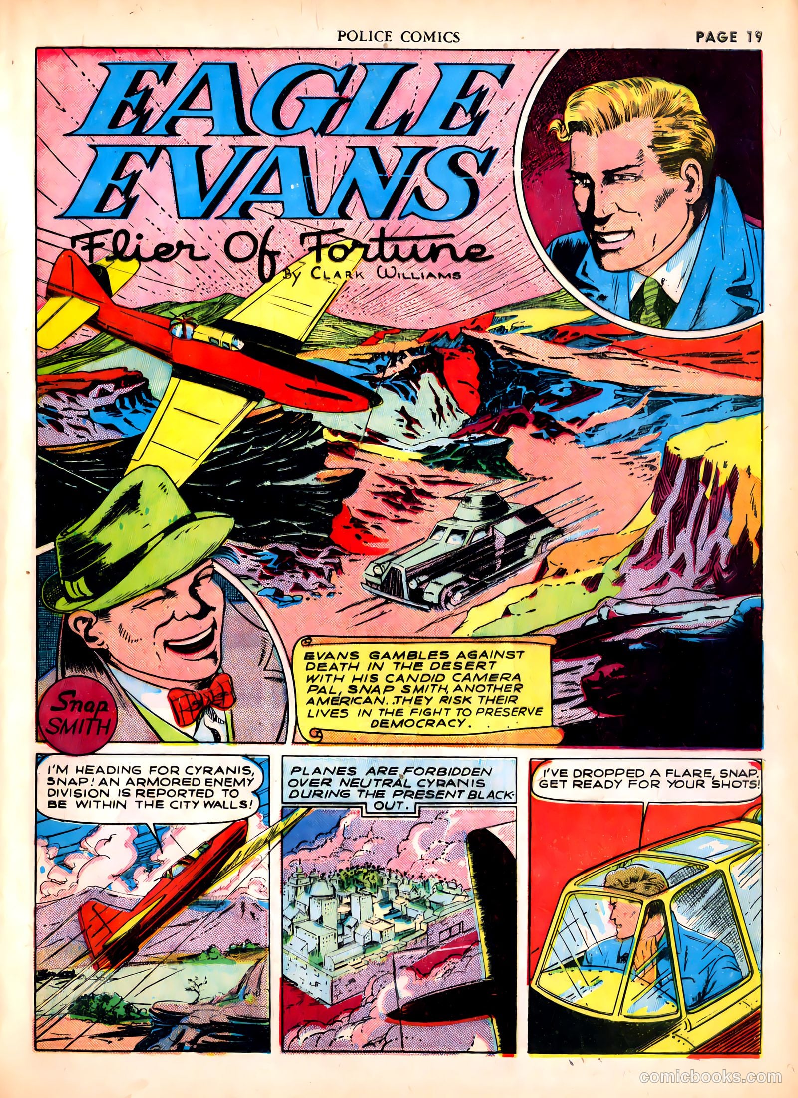 Police Comics #1 (1941) — page 21 of 68