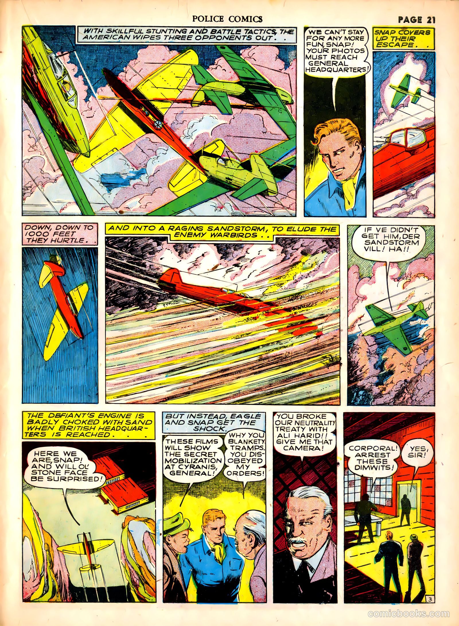 Police Comics #1 (1941) — page 23 of 68