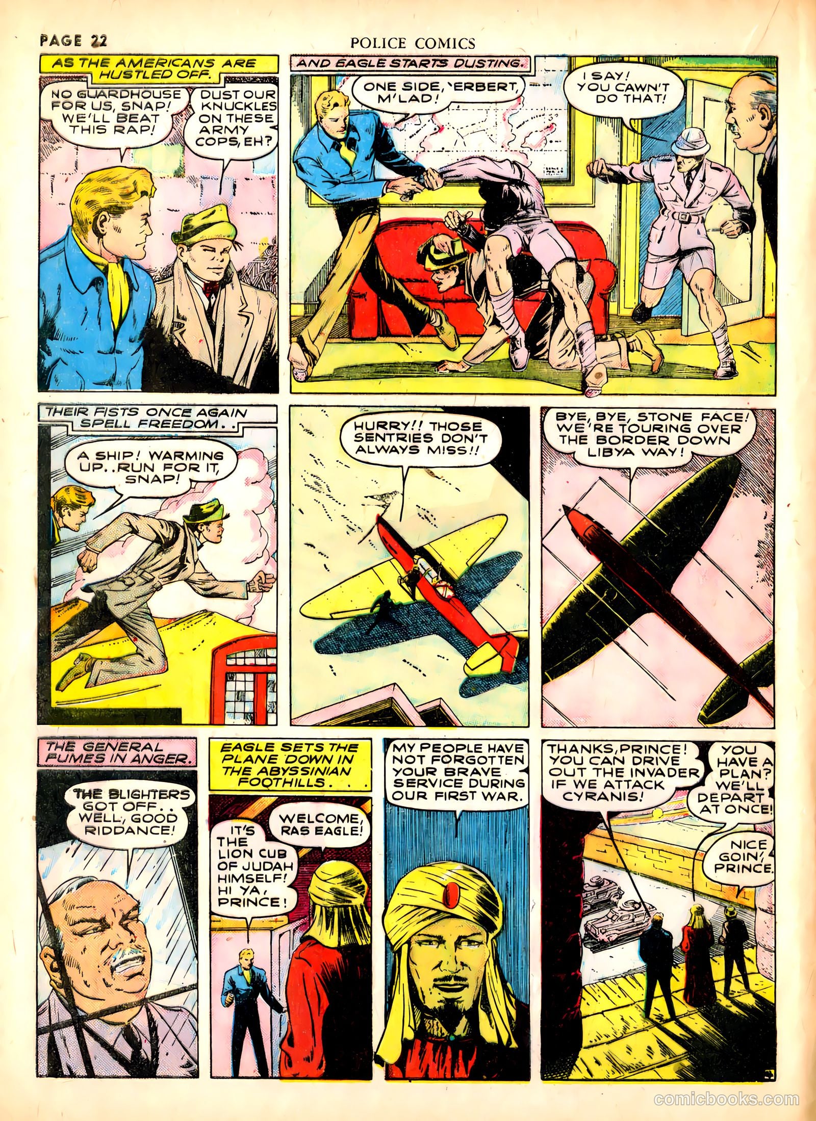 Police Comics #1 (1941) — page 24 of 68