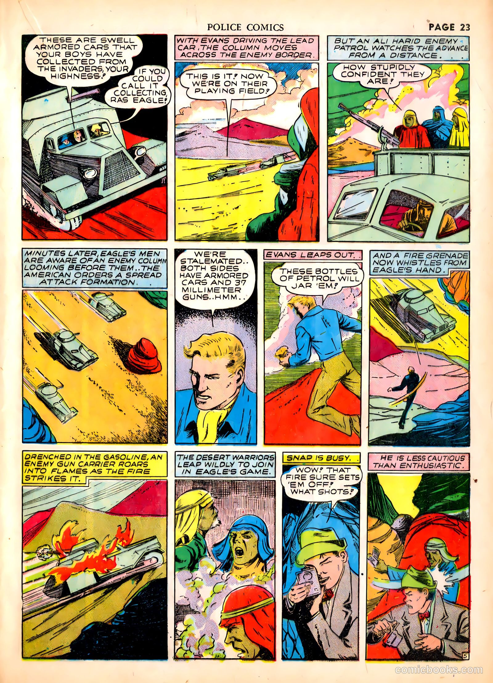 Police Comics #1 (1941) — page 25 of 68