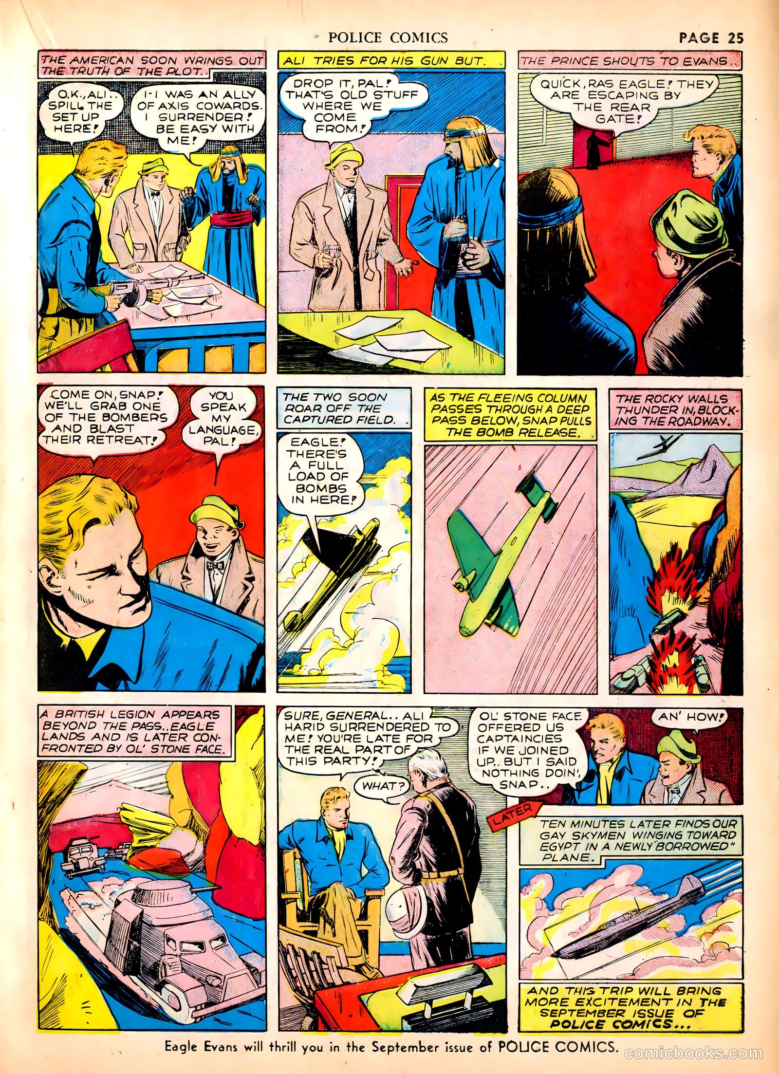 Police Comics #1 (1941) — page 27 of 68