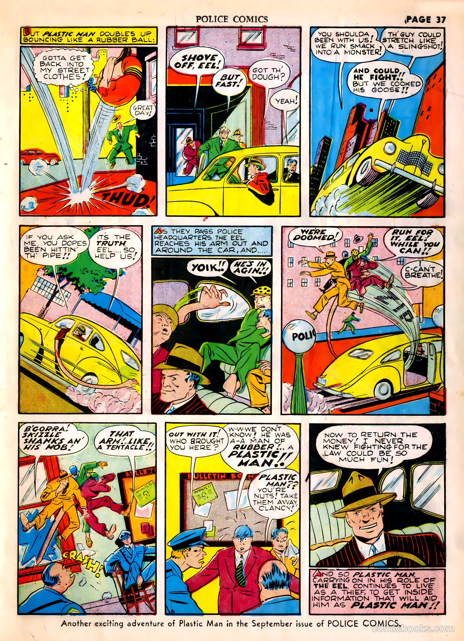 Police Comics #1 (1941) — page 39 of 68
