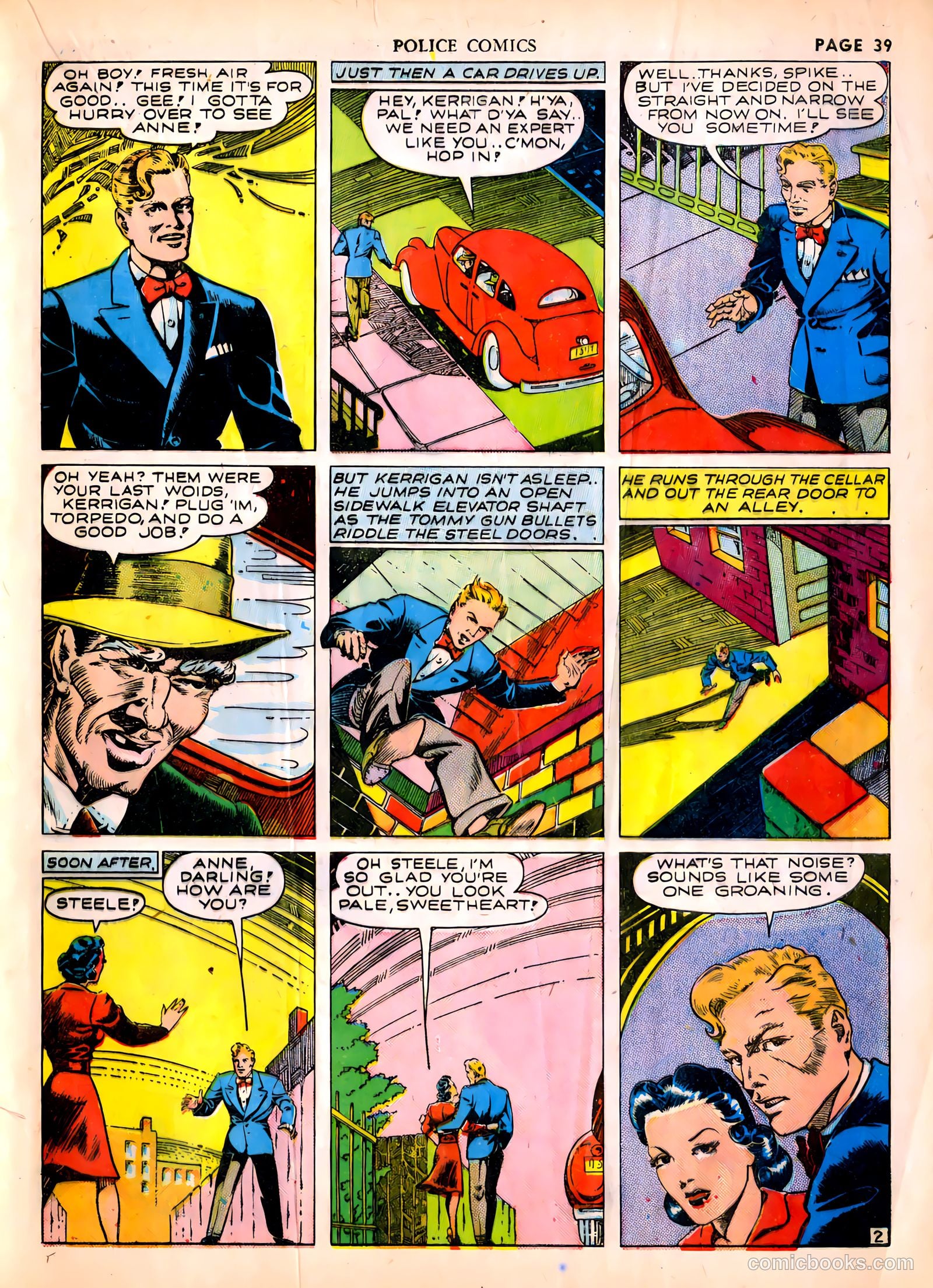 Police Comics #1 (1941) — page 41 of 68