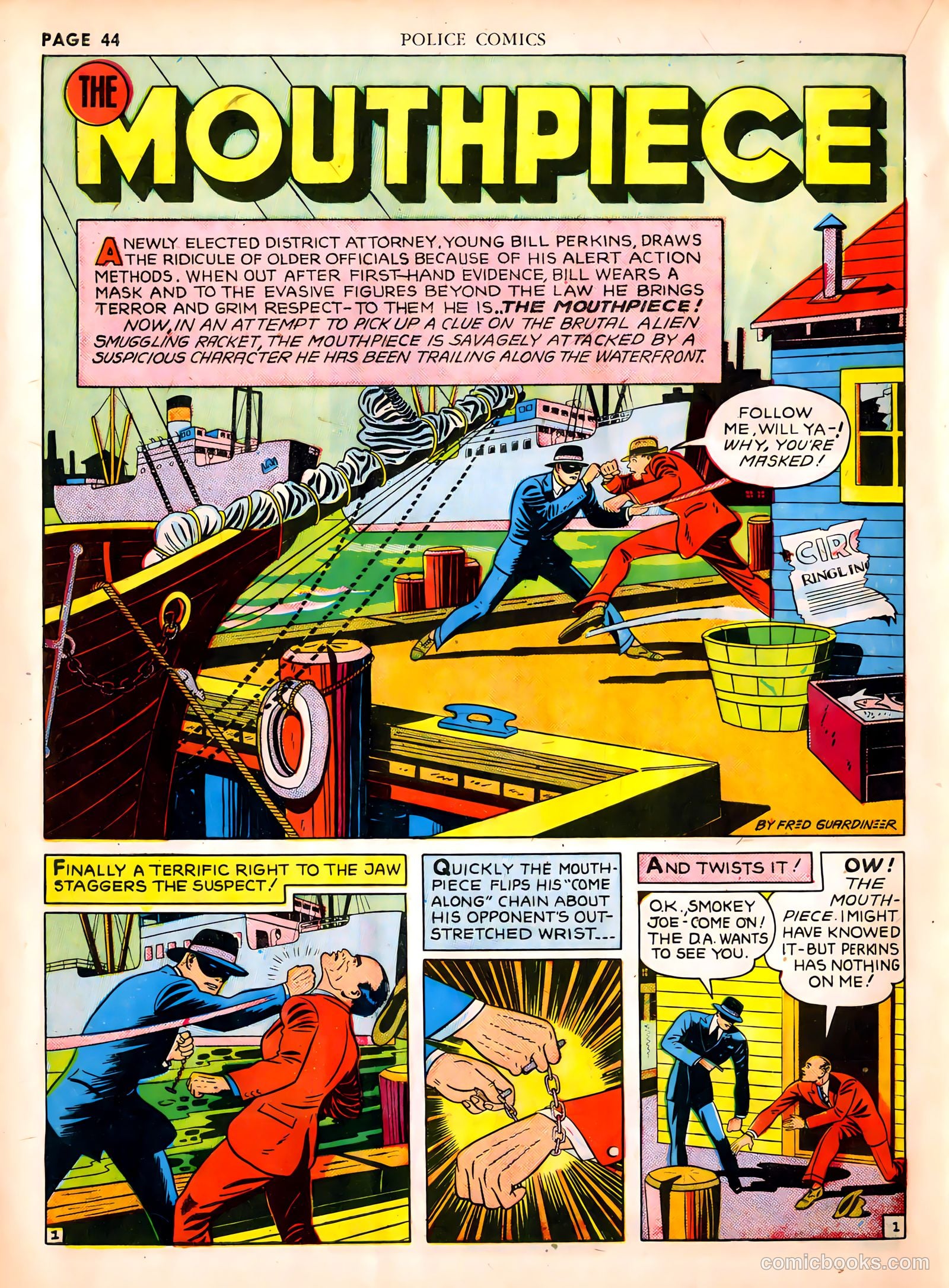 Police Comics #1 (1941) — page 46 of 68