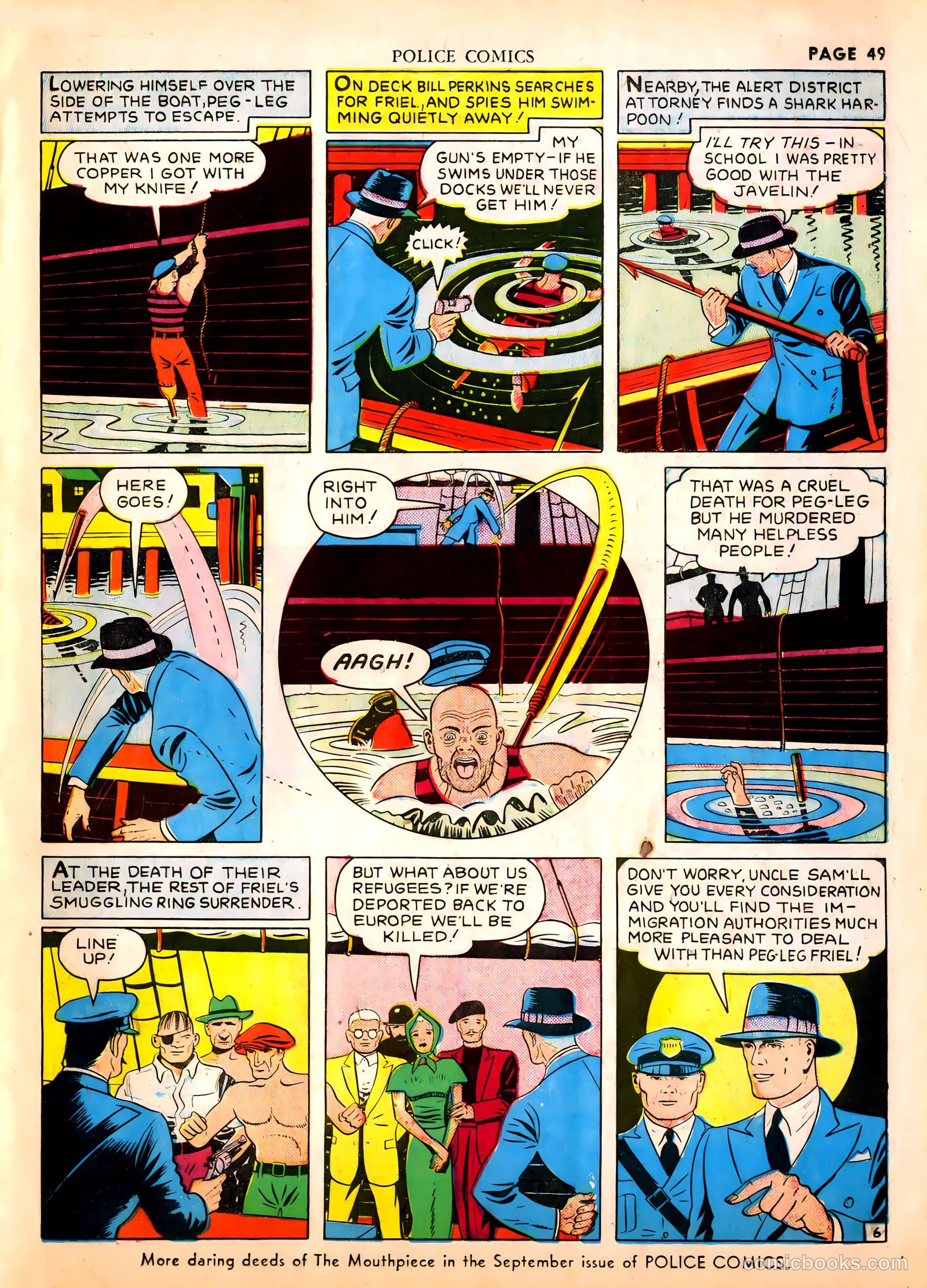 Police Comics #1 (1941) — page 51 of 68