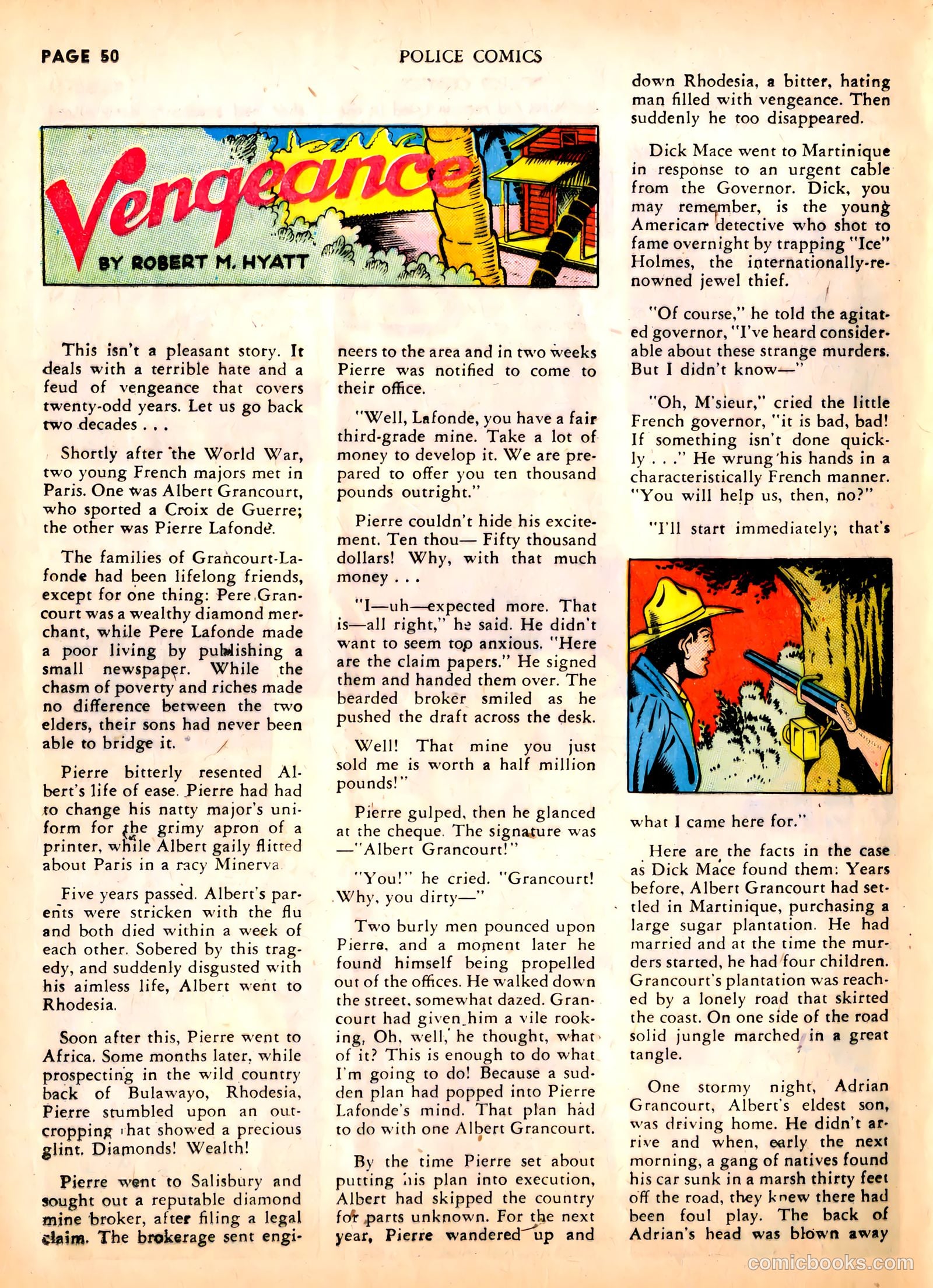 Police Comics #1 (1941) — page 52 of 68