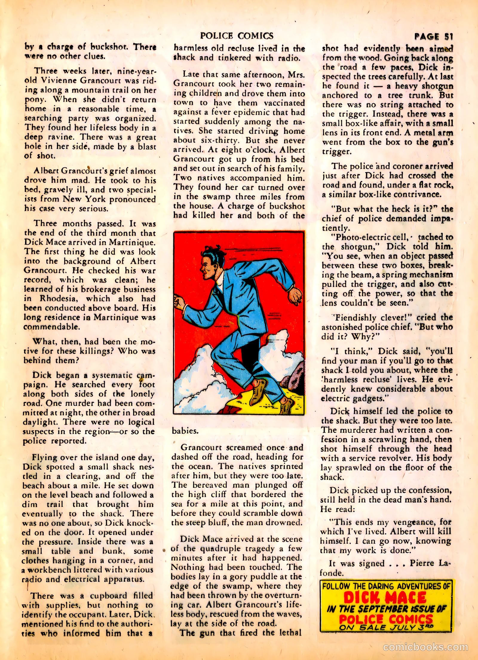 Police Comics #1 (1941) — page 53 of 68