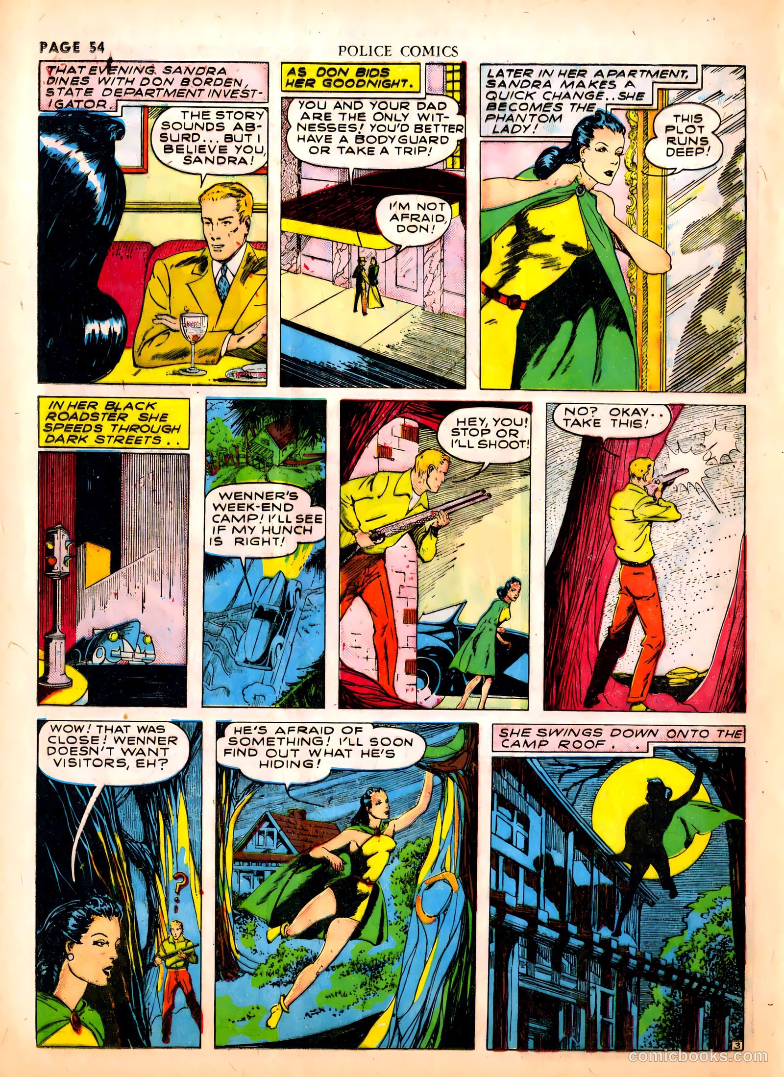 Police Comics #1 (1941) — page 56 of 68