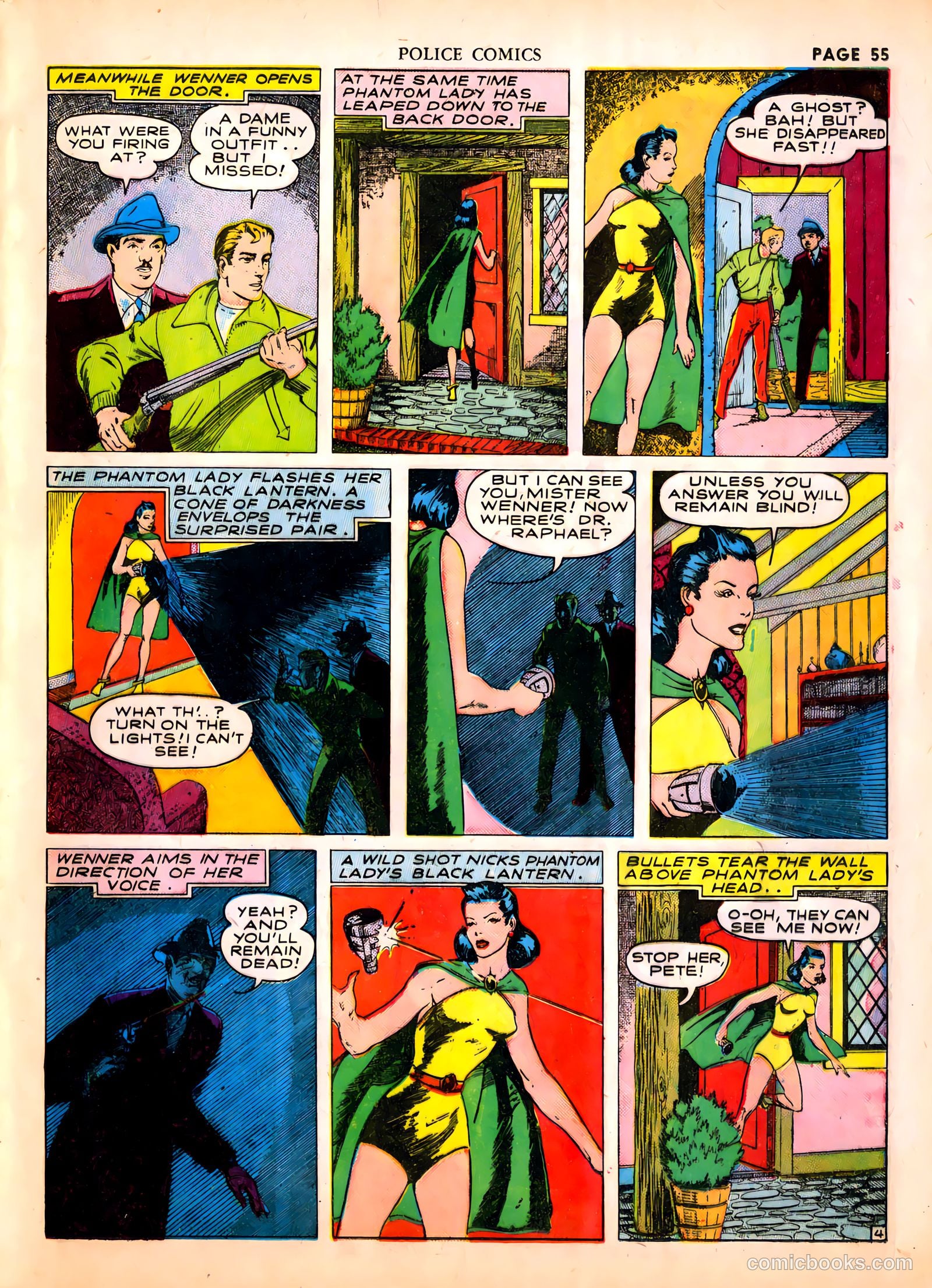 Police Comics #1 (1941) — page 57 of 68