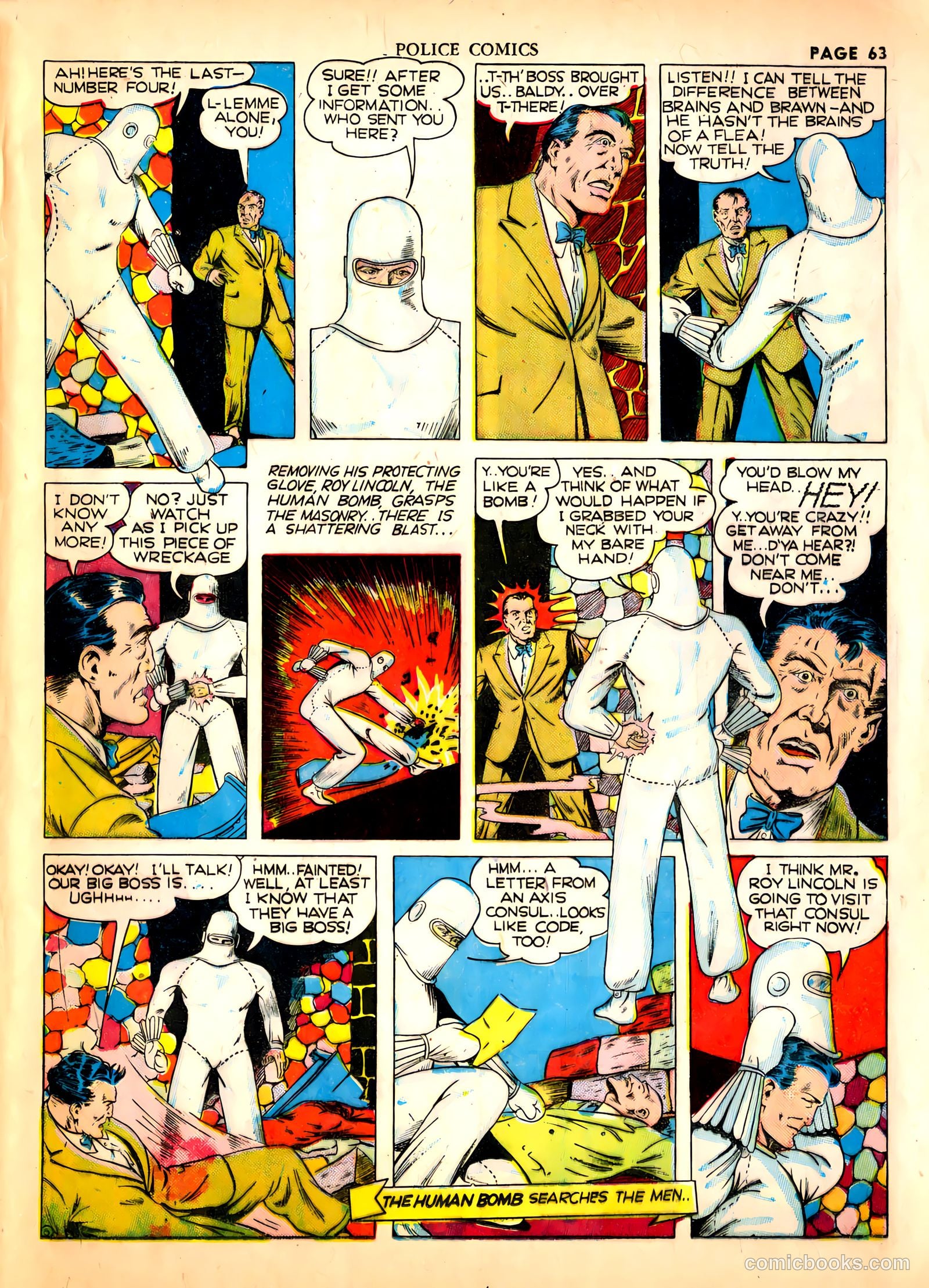 Police Comics #1 (1941) — page 65 of 68