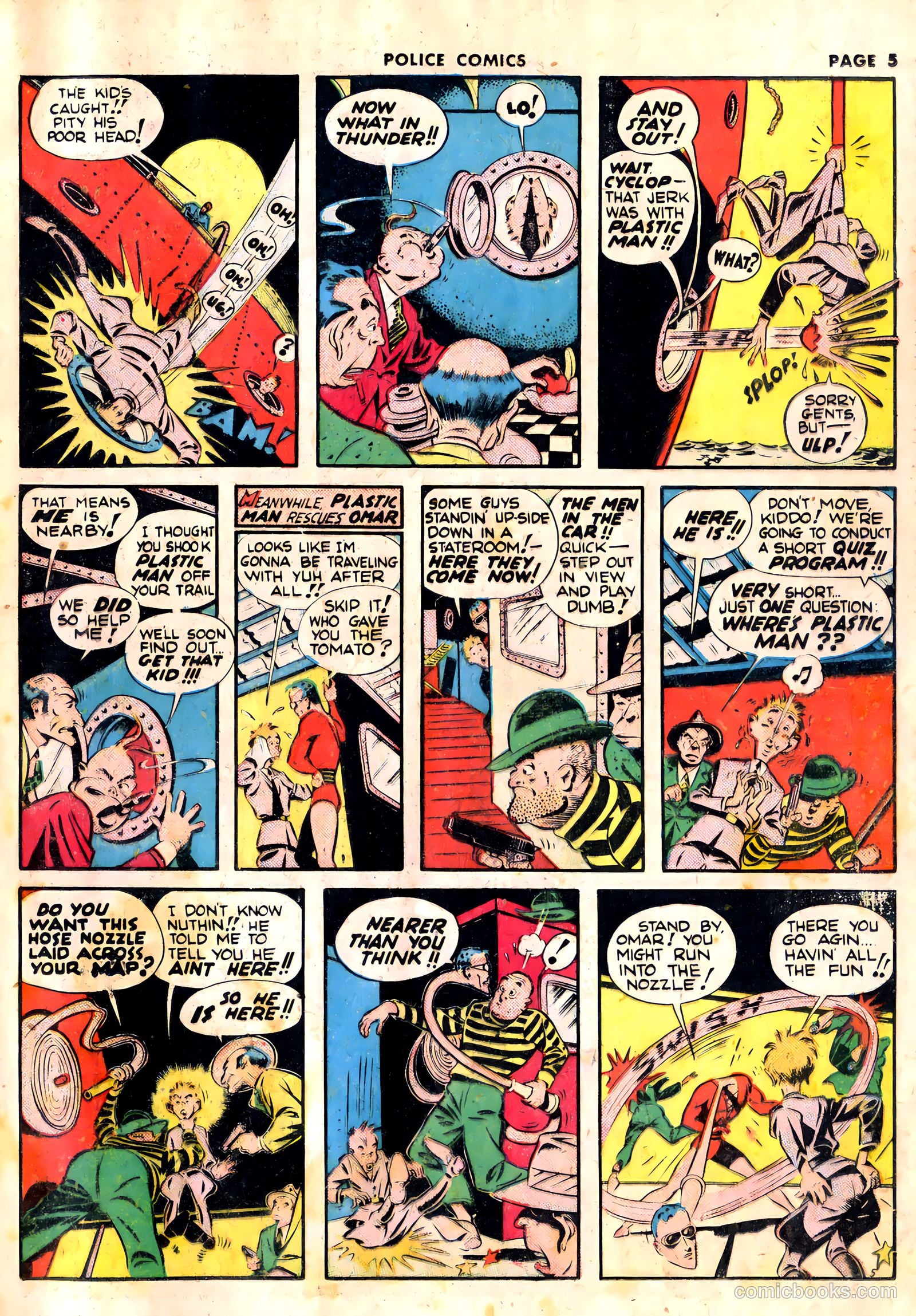 Police Comics #10 (1942) — page 7 of 68