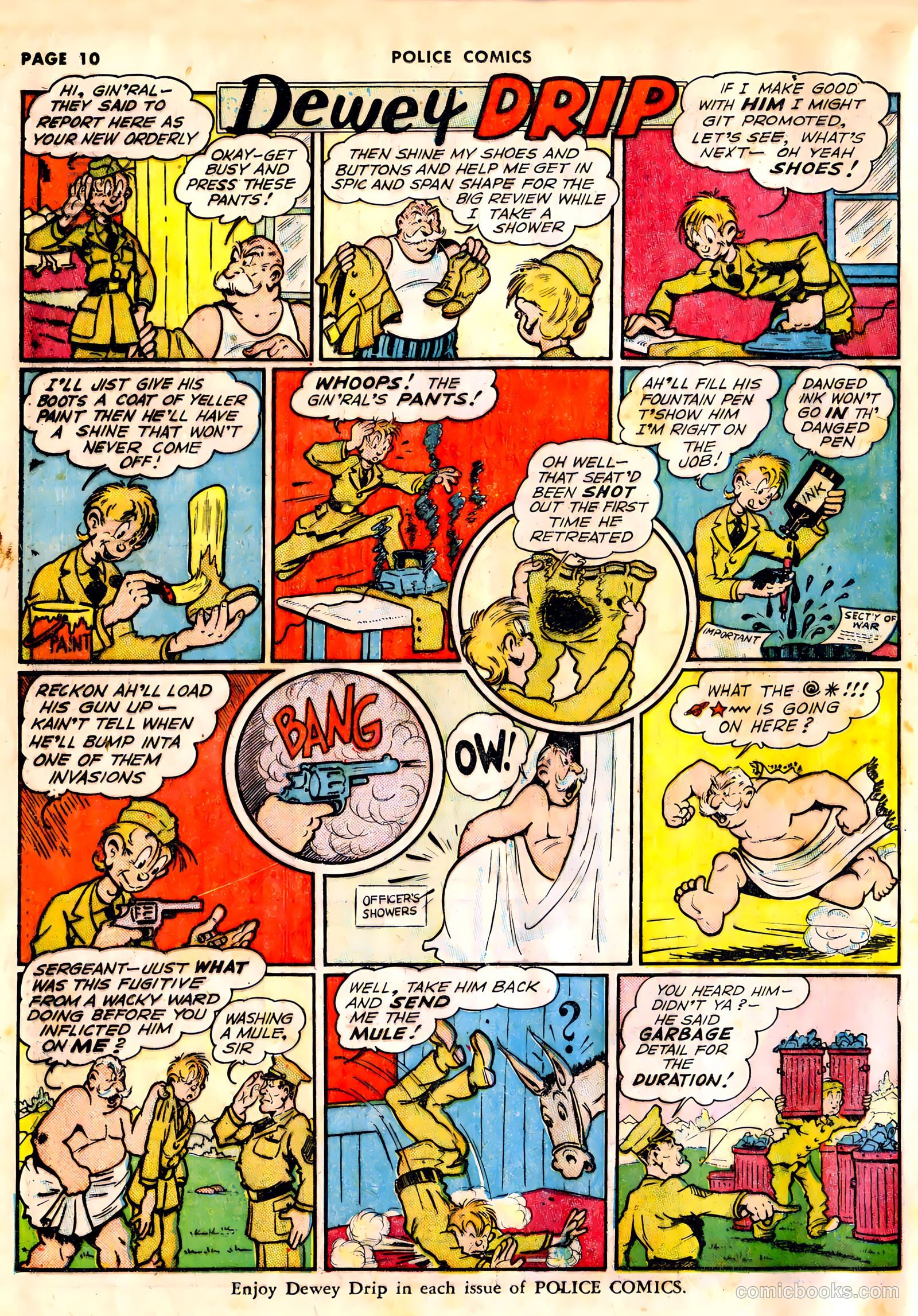 Police Comics #10 (1942) — page 12 of 68