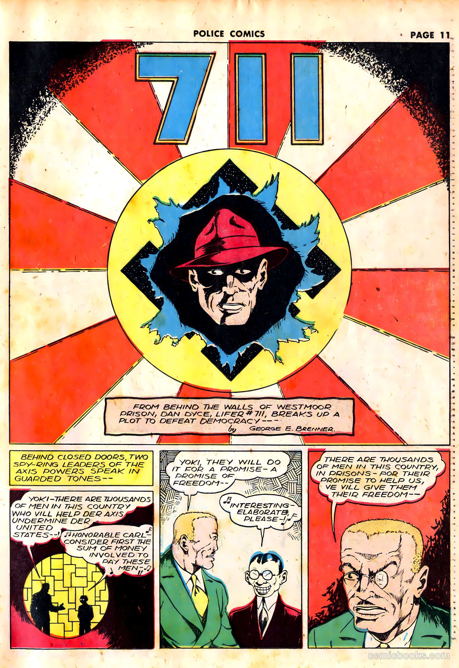 Police Comics #10 (1942) — page 13 of 68