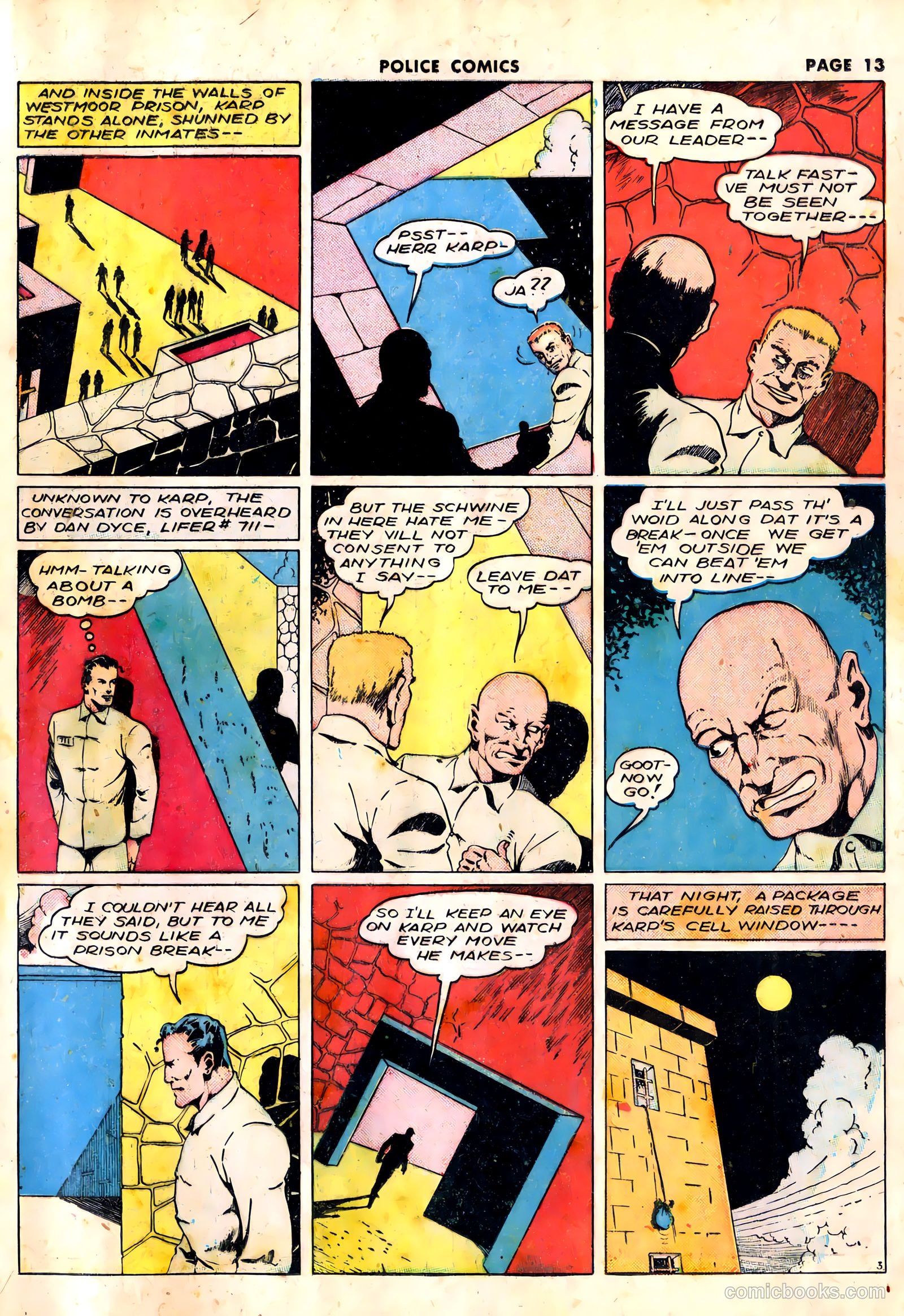 Police Comics #10 (1942) — page 15 of 68